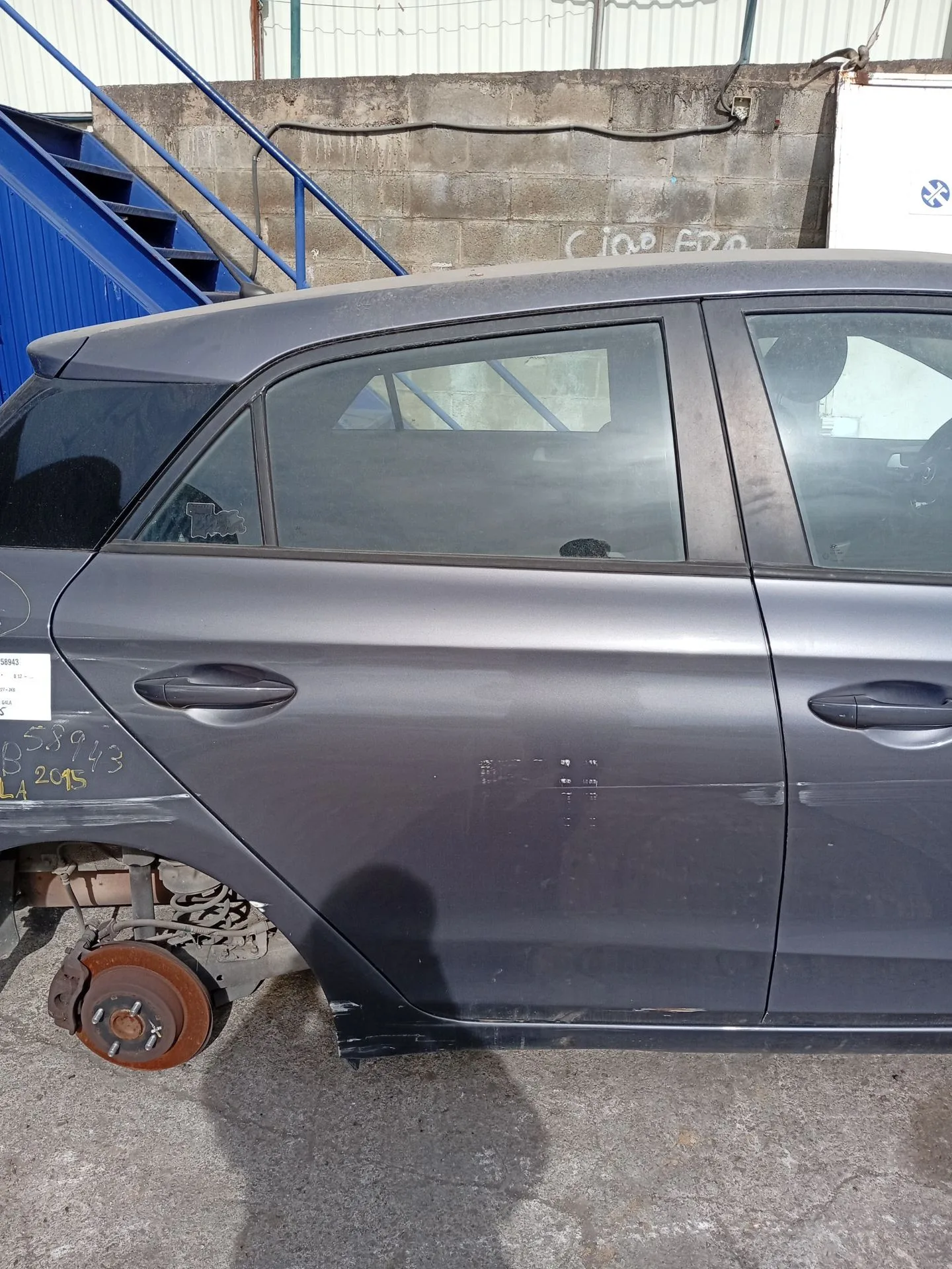 Puerta Trasera Derecha para Hyundai I20