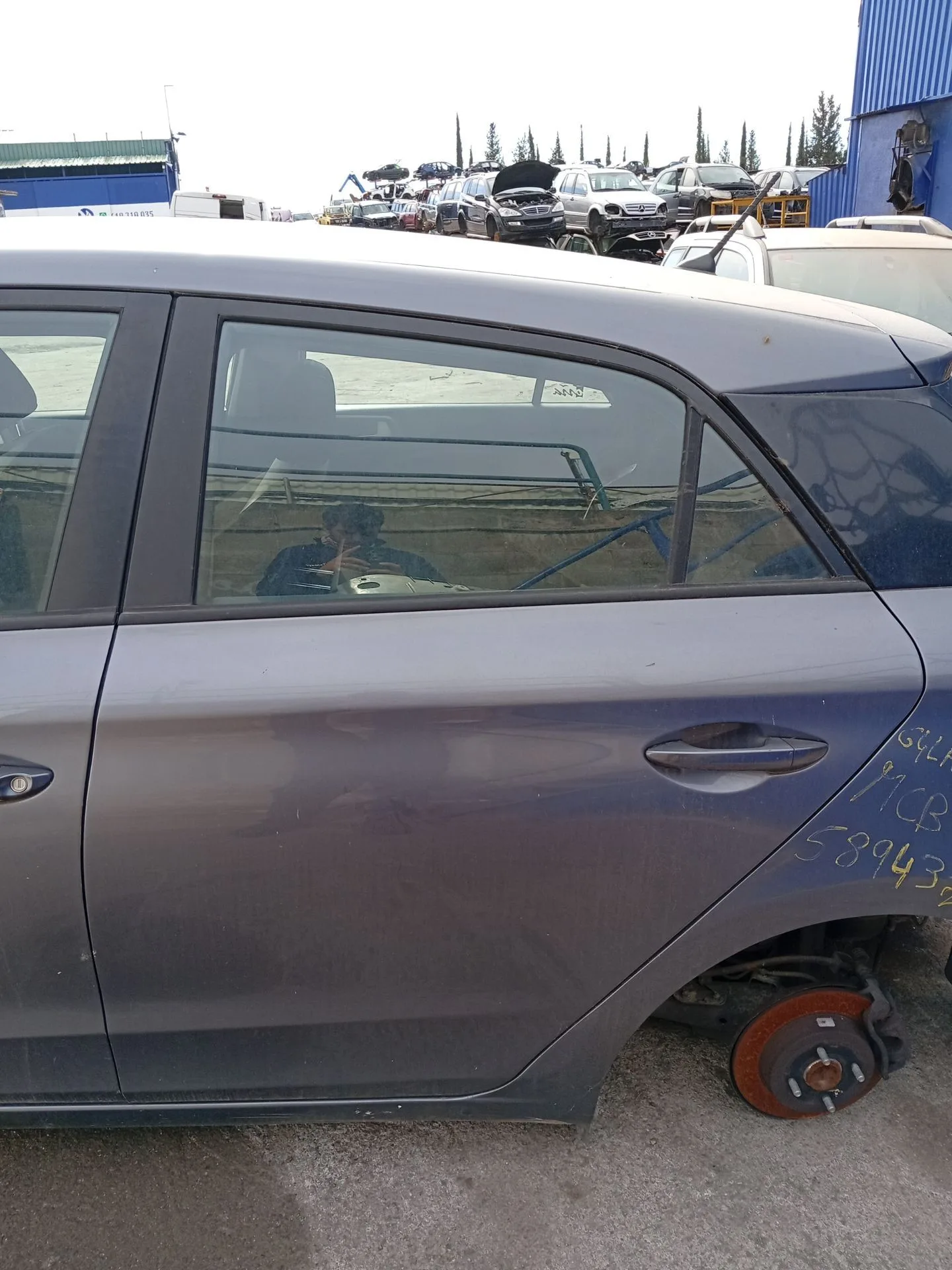 Puerta Trasera Izquierda para Hyundai I20