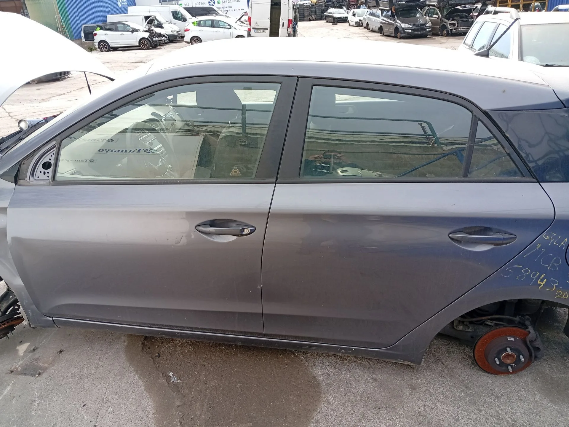 Puerta Trasera Izquierda para Hyundai I20