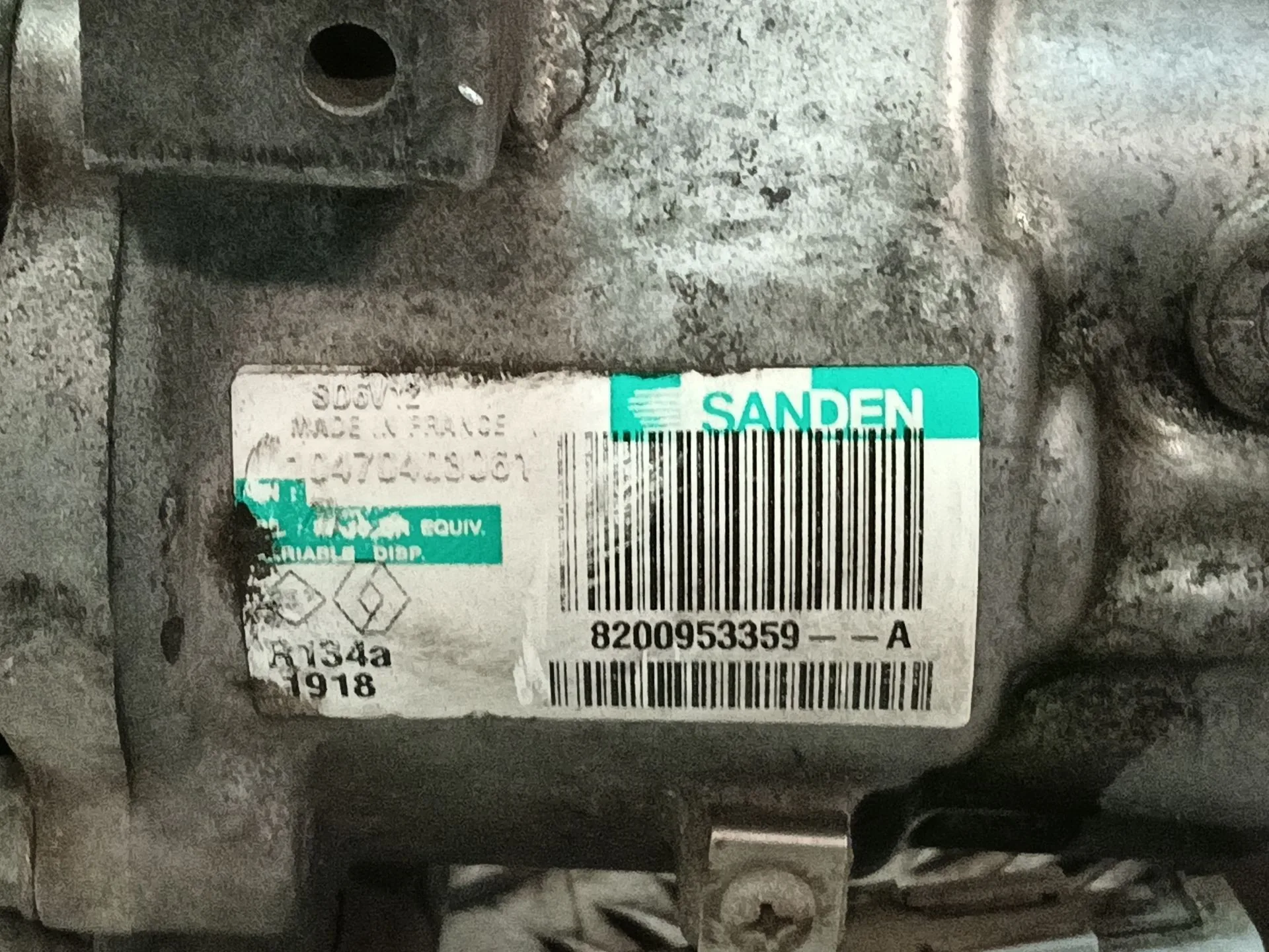 Compresor Aire Acondicionado para Renault Kangoo / Grand Kangoo Ii (Kw0/1_)