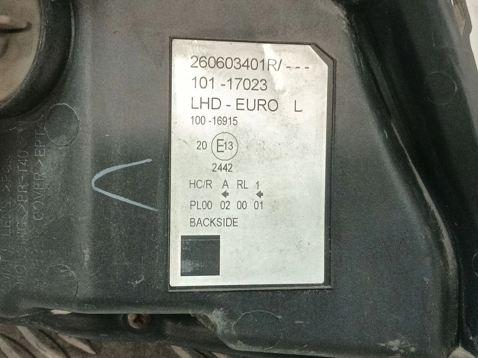 Faro Izquierdo para Renault Kangoo / Grand Kangoo Ii (Kw0/1_)