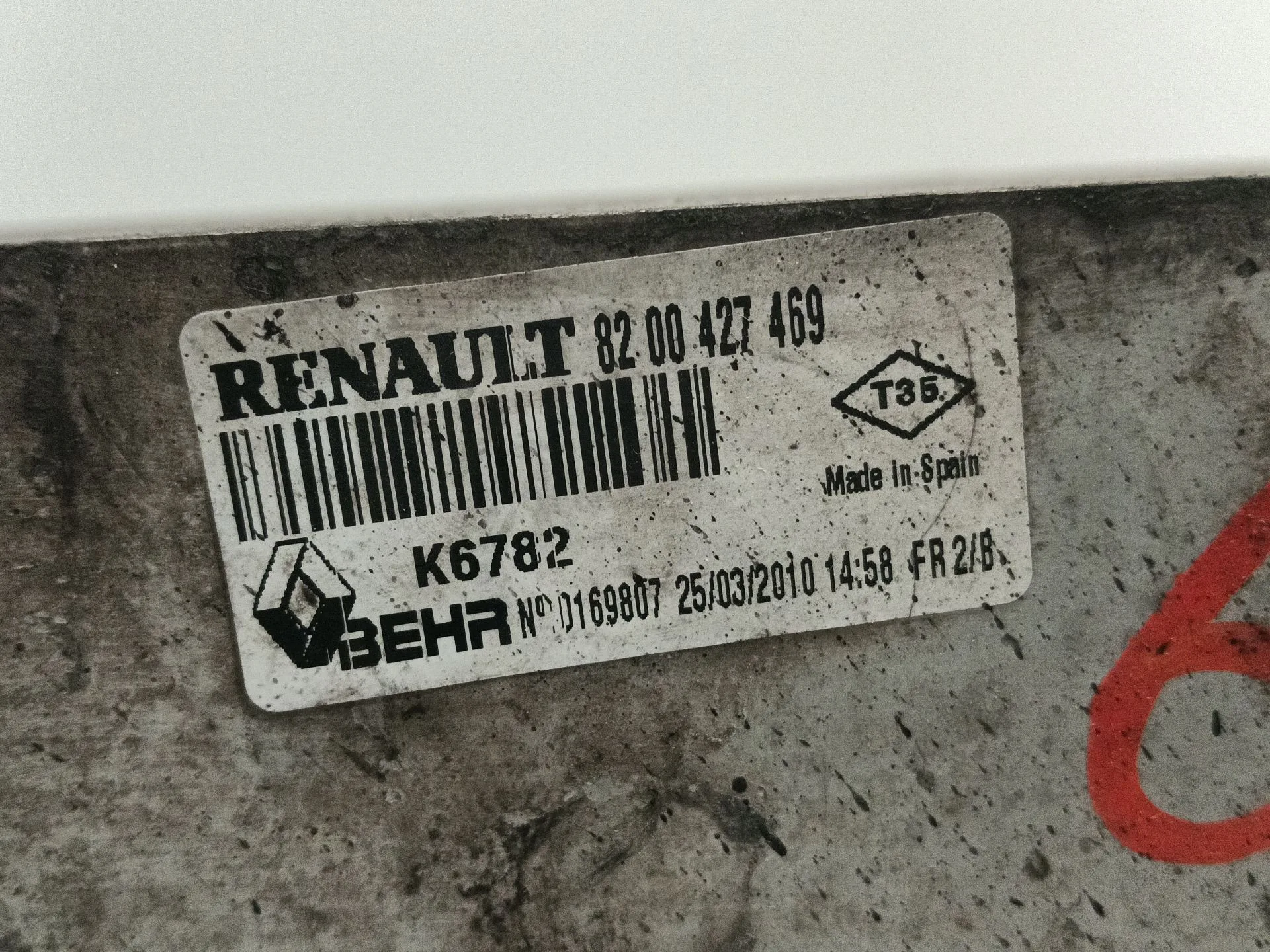 Intercooler para Renault Kangoo / Grand Kangoo Ii (Kw0/1_)