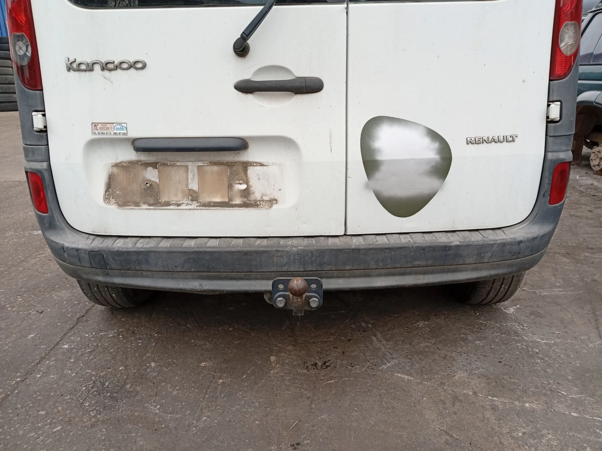 Paragolpes Trasero para Renault Kangoo / Grand Kangoo Ii (Kw0/1_)