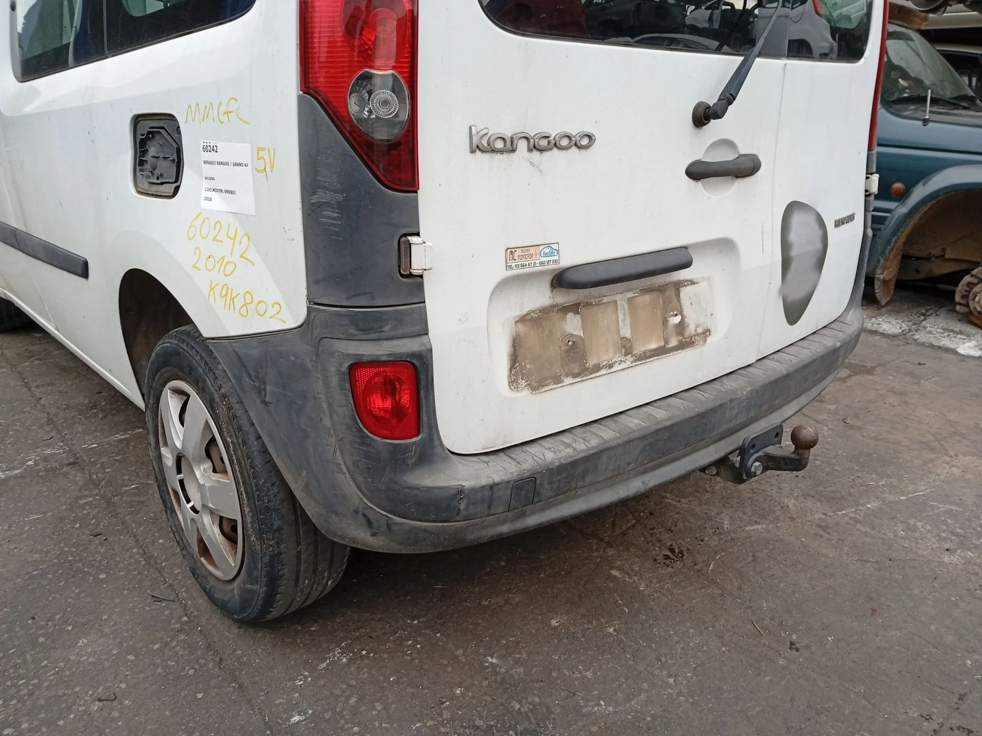 Paragolpes Trasero para Renault Kangoo / Grand Kangoo Ii (Kw0/1_)