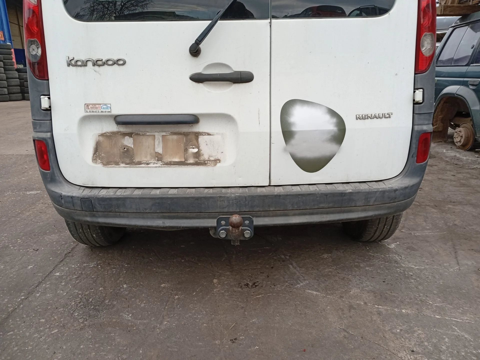 Refuerzo Paragolpes Trasero para Renault Kangoo / Grand Kangoo Ii (Kw0/1_)
