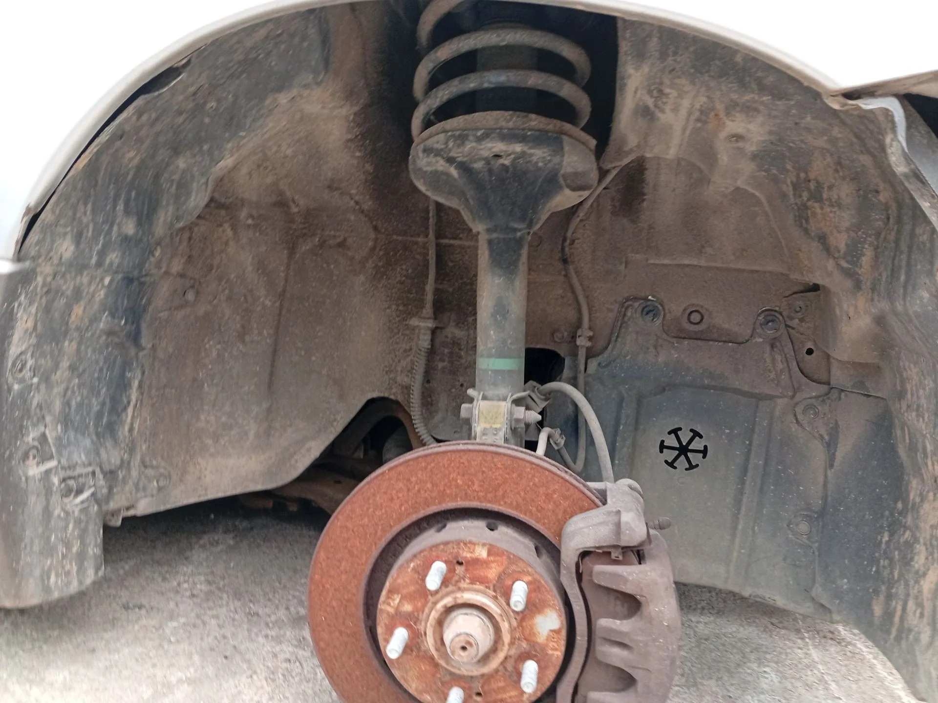 Amortiguador Delantero Derecho para Mitsubishi Outlander (Cu0W)