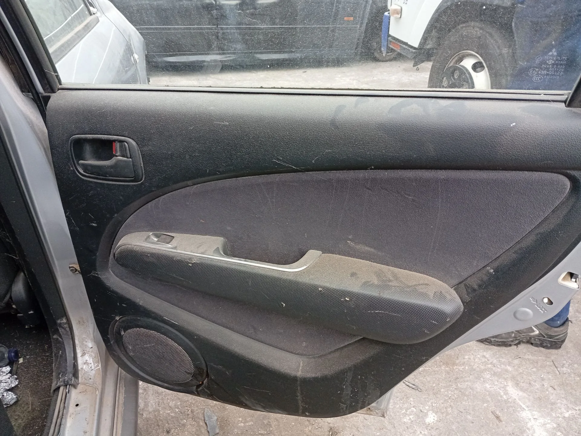 Elevalunas Trasero Derecho para Mitsubishi Outlander (Cu0W)