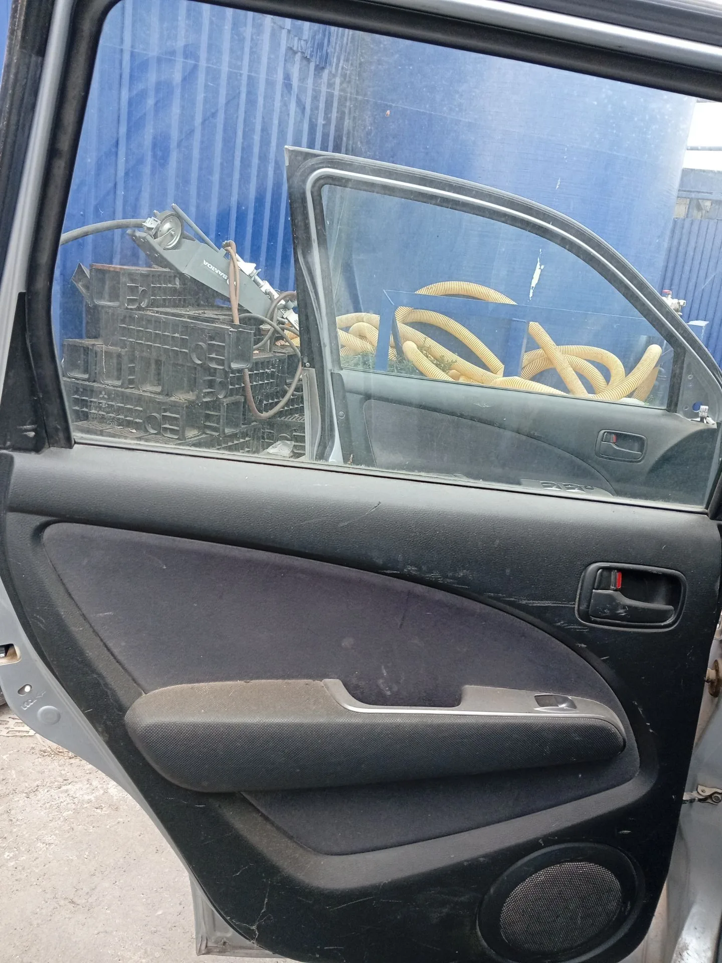Elevalunas Trasero Izquierdo para Mitsubishi Outlander (Cu0W)