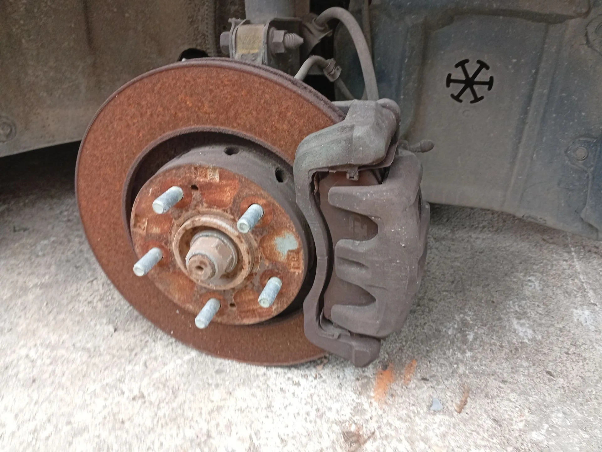 Pinza Freno Delantera Derecha para Mitsubishi Outlander (Cu0W)