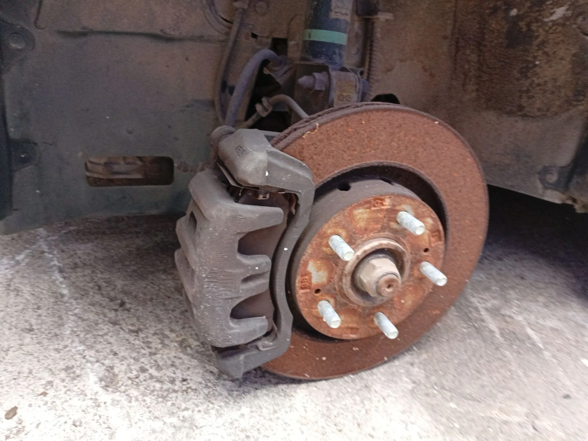Pinza Freno Delantera Izquierda para Mitsubishi Outlander (Cu0W)