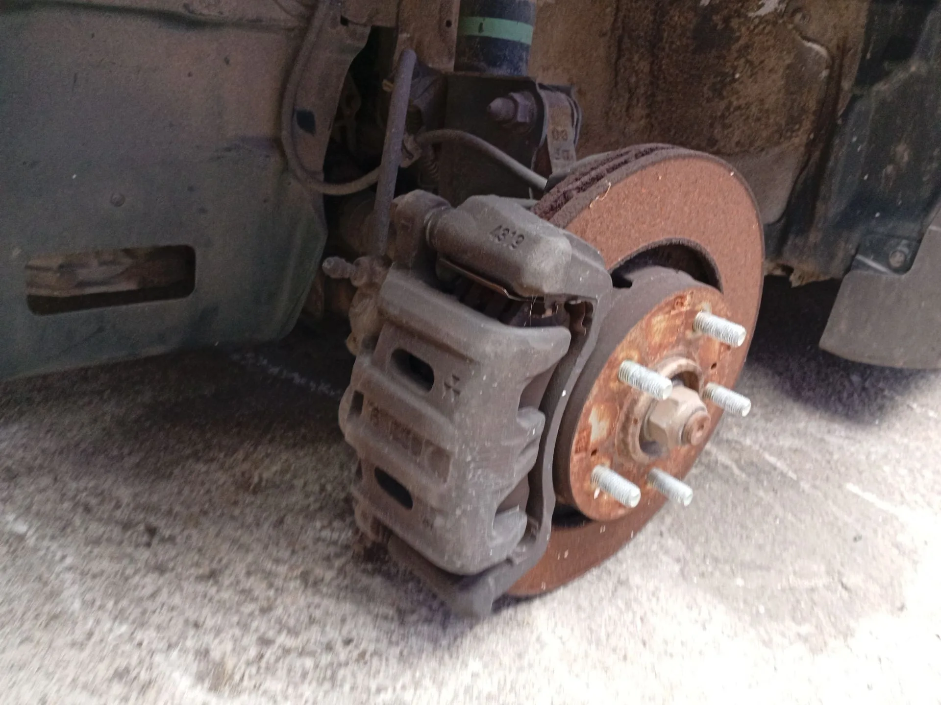 Pinza Freno Delantera Izquierda para Mitsubishi Outlander (Cu0W)
