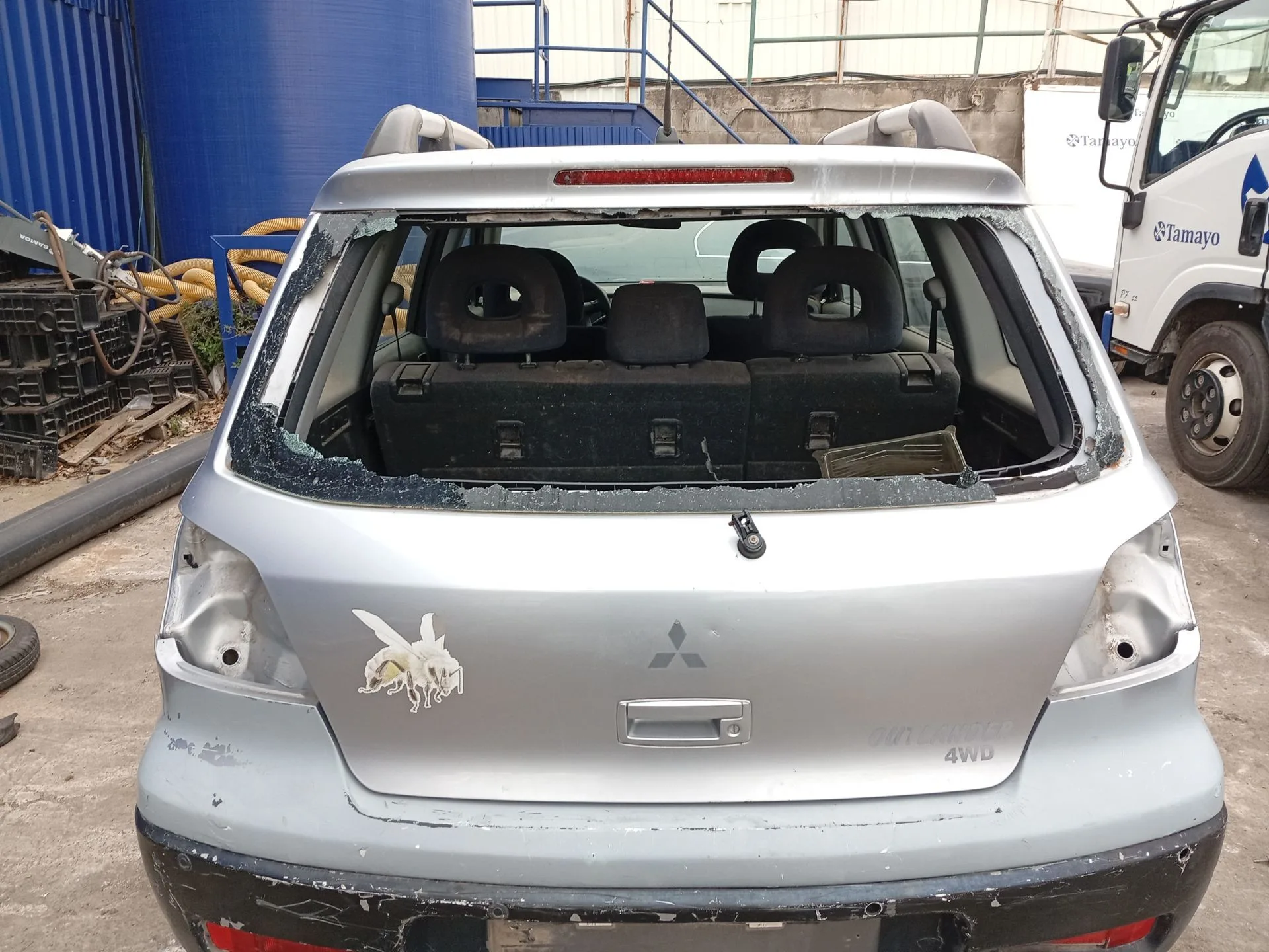 Porton Trasero para Mitsubishi Outlander (Cu0W)