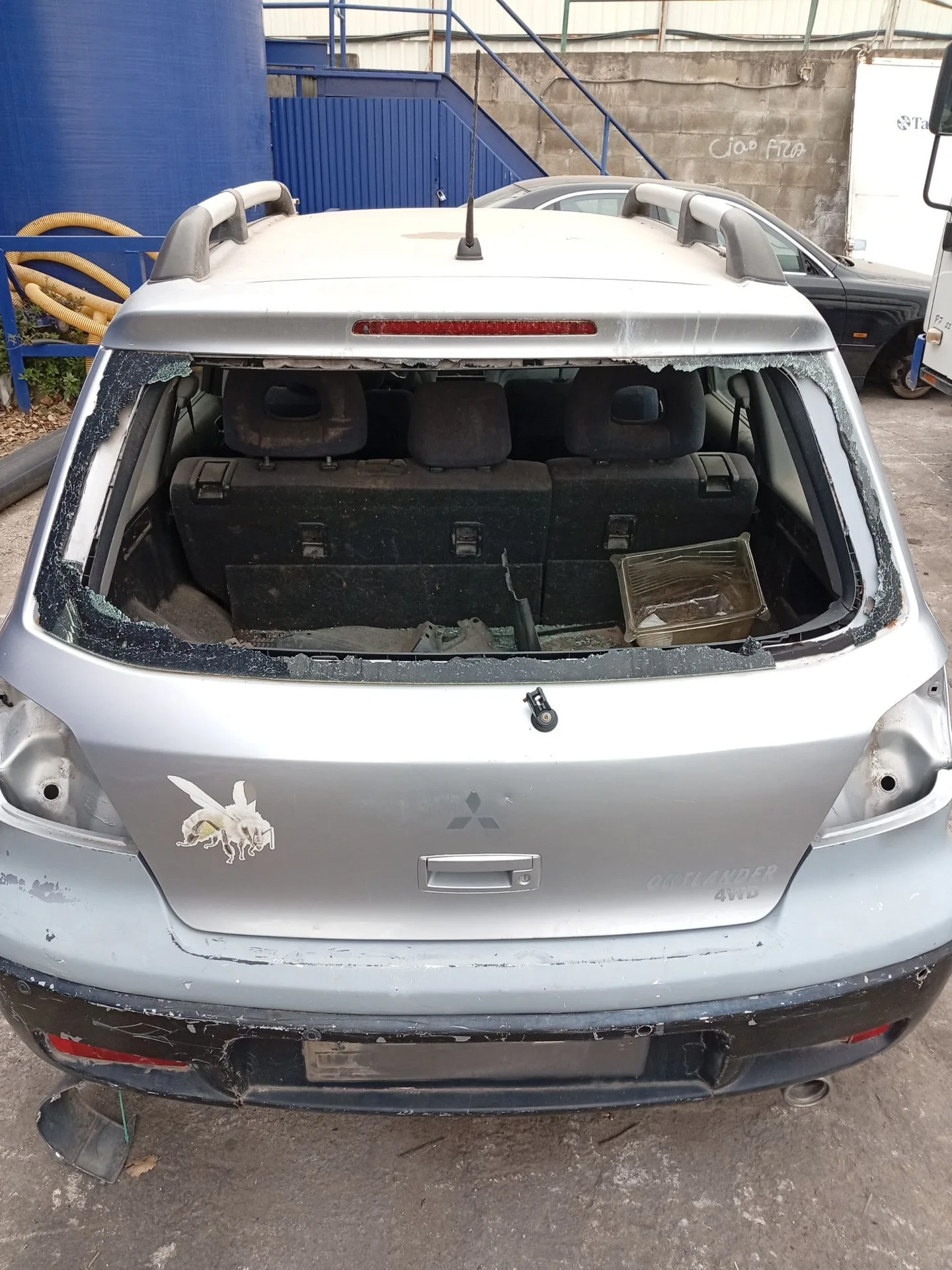 Porton Trasero para Mitsubishi Outlander (Cu0W)
