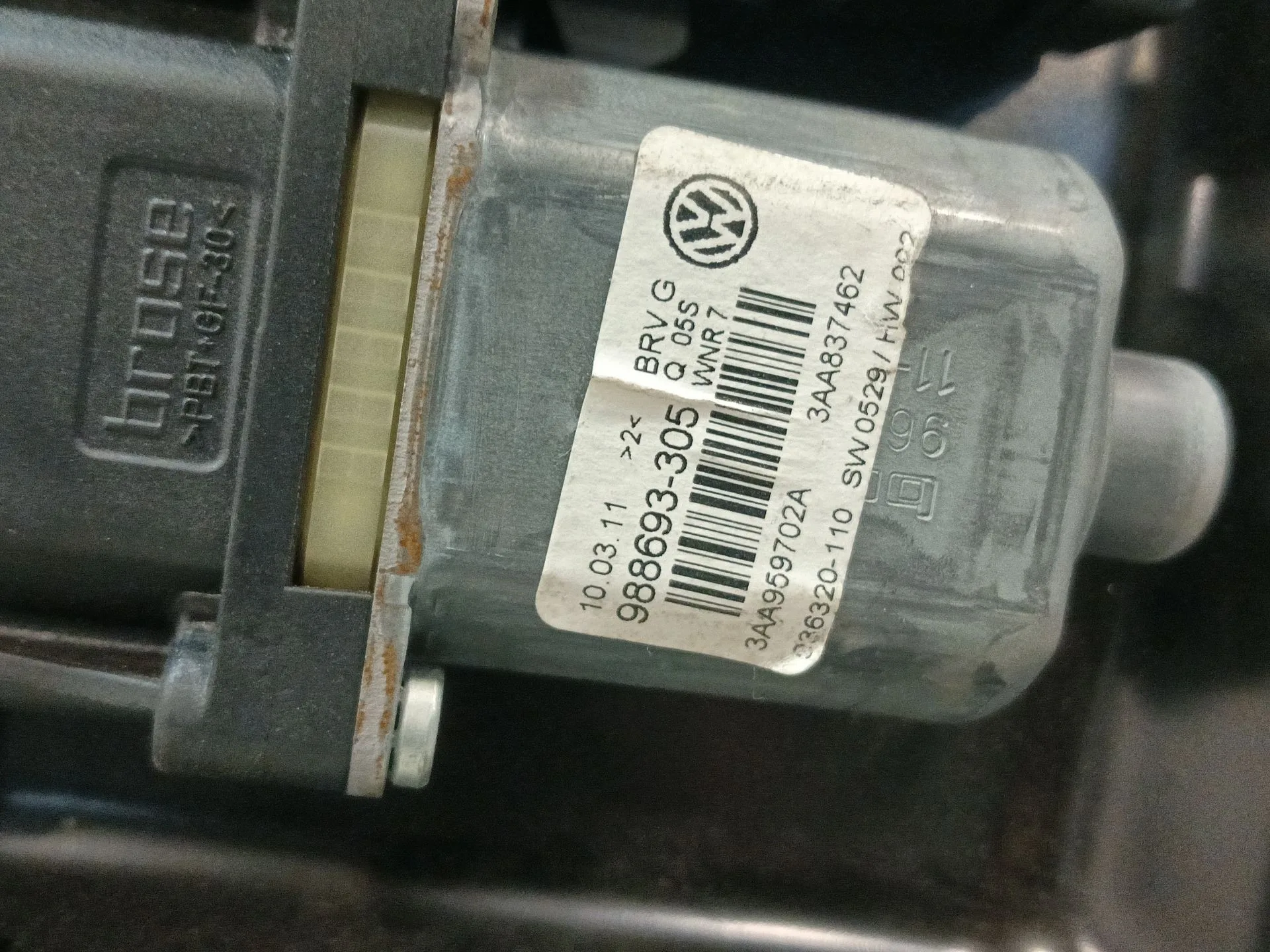 Elevalunas Delantero Derecho para Volkswagen Passat B7 Variant (365)
