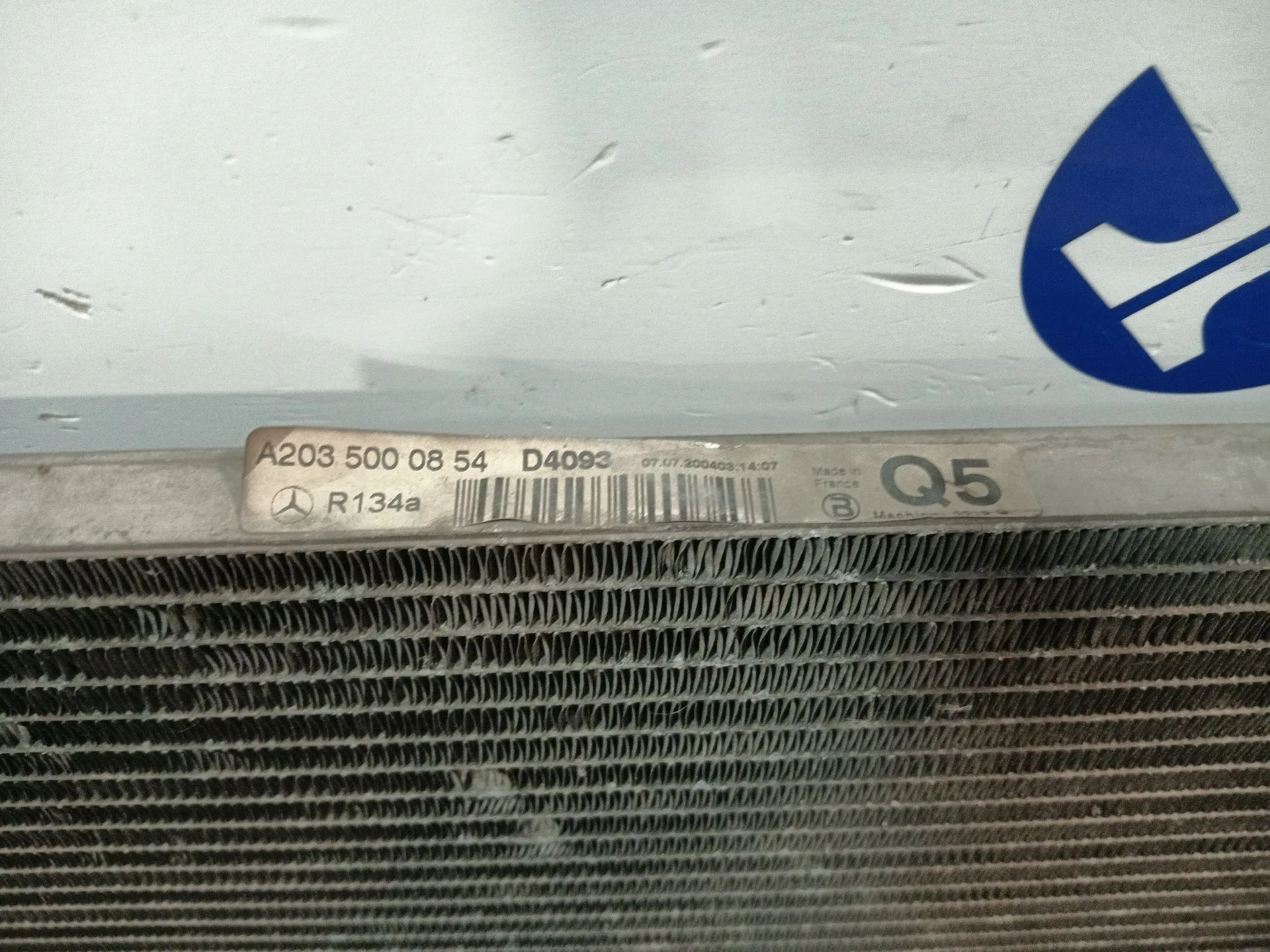 Condensador / Radiador Aire Acondicionado para Mercedes-Benz Clase C Coupe (Cl203)