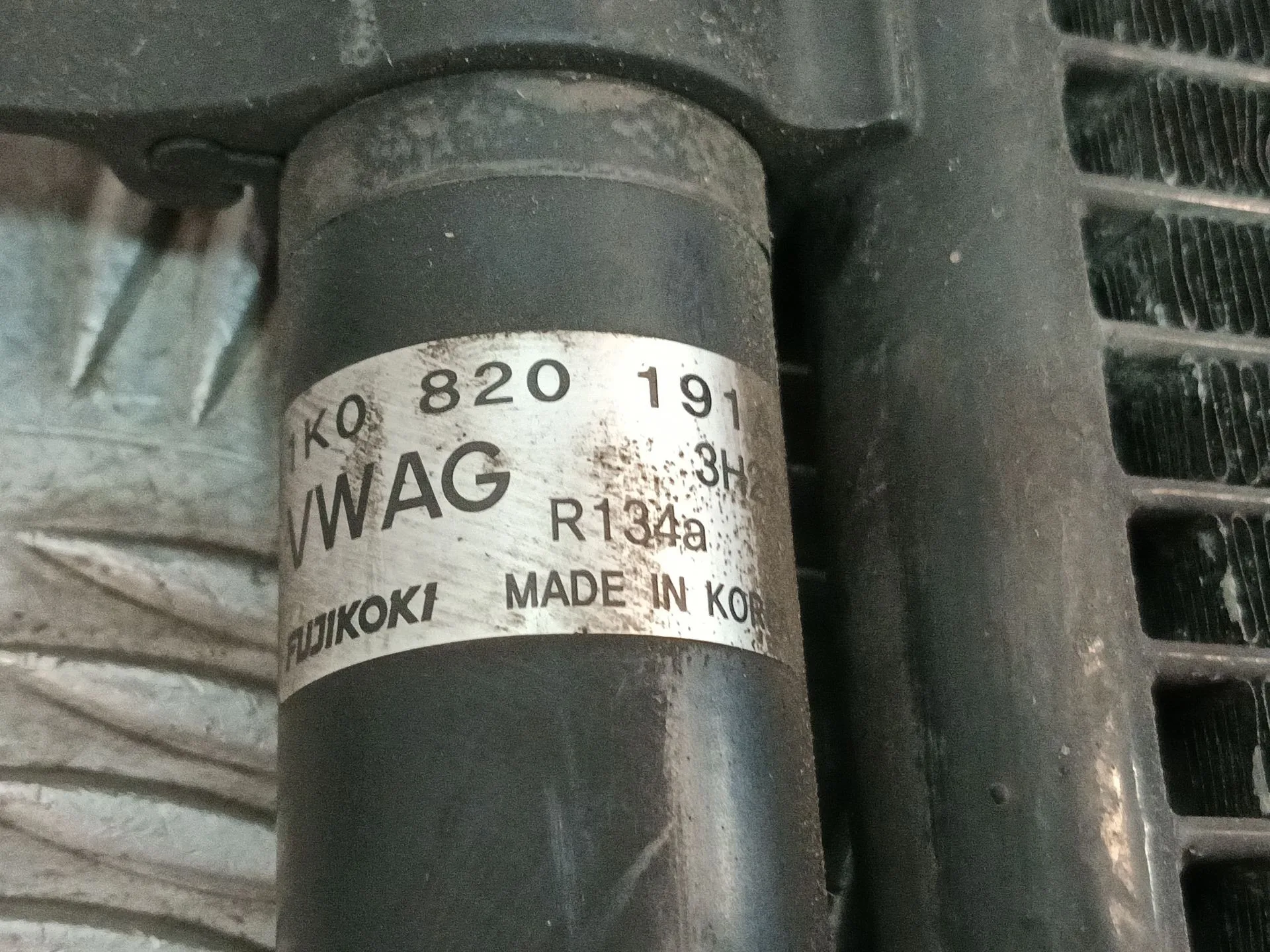 Condensador / Radiador Aire Acondicionado para Volkswagen Golf V (1K1)