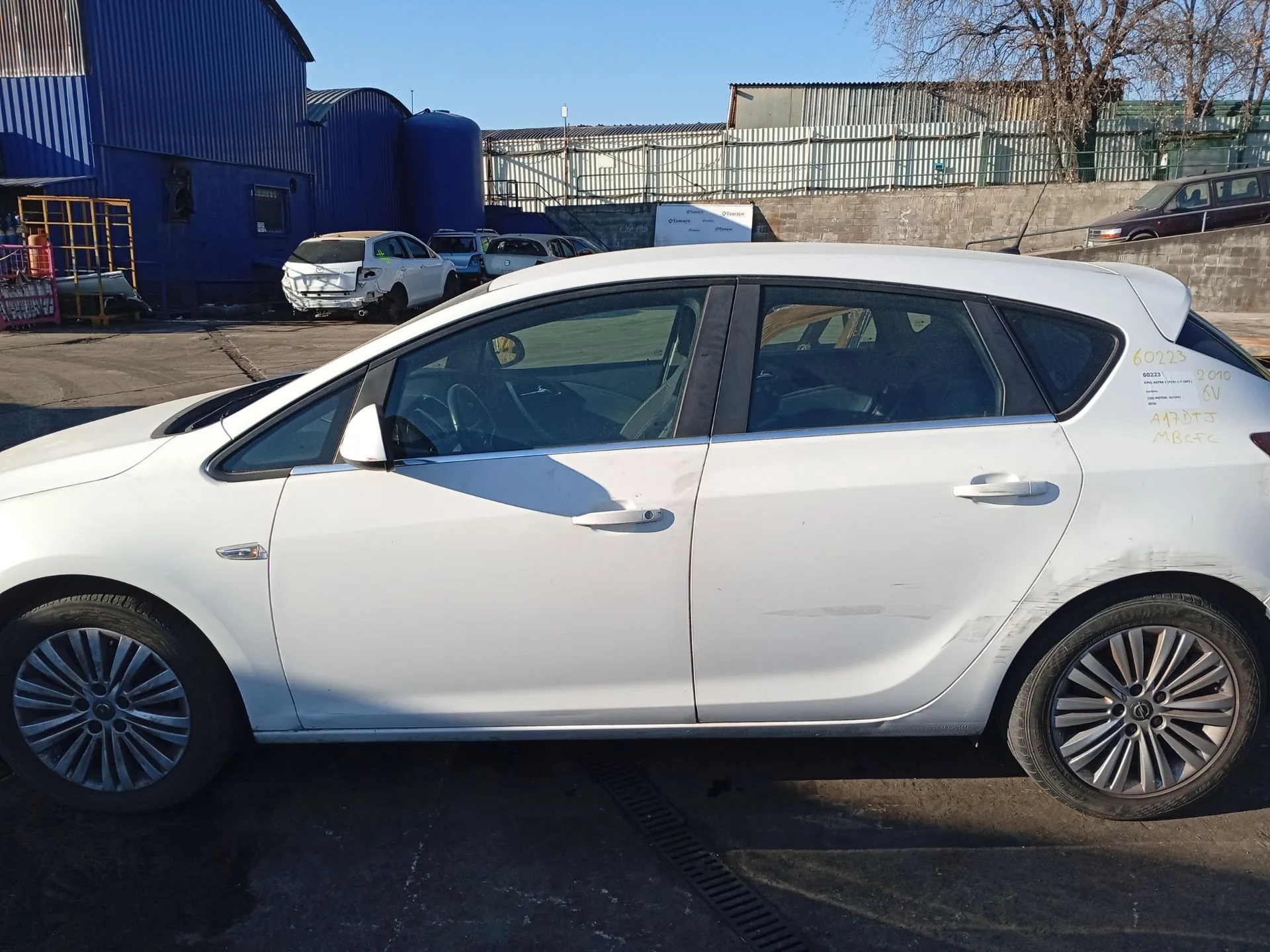 Puerta Delantera Izquierda para Opel Astra J (P10)