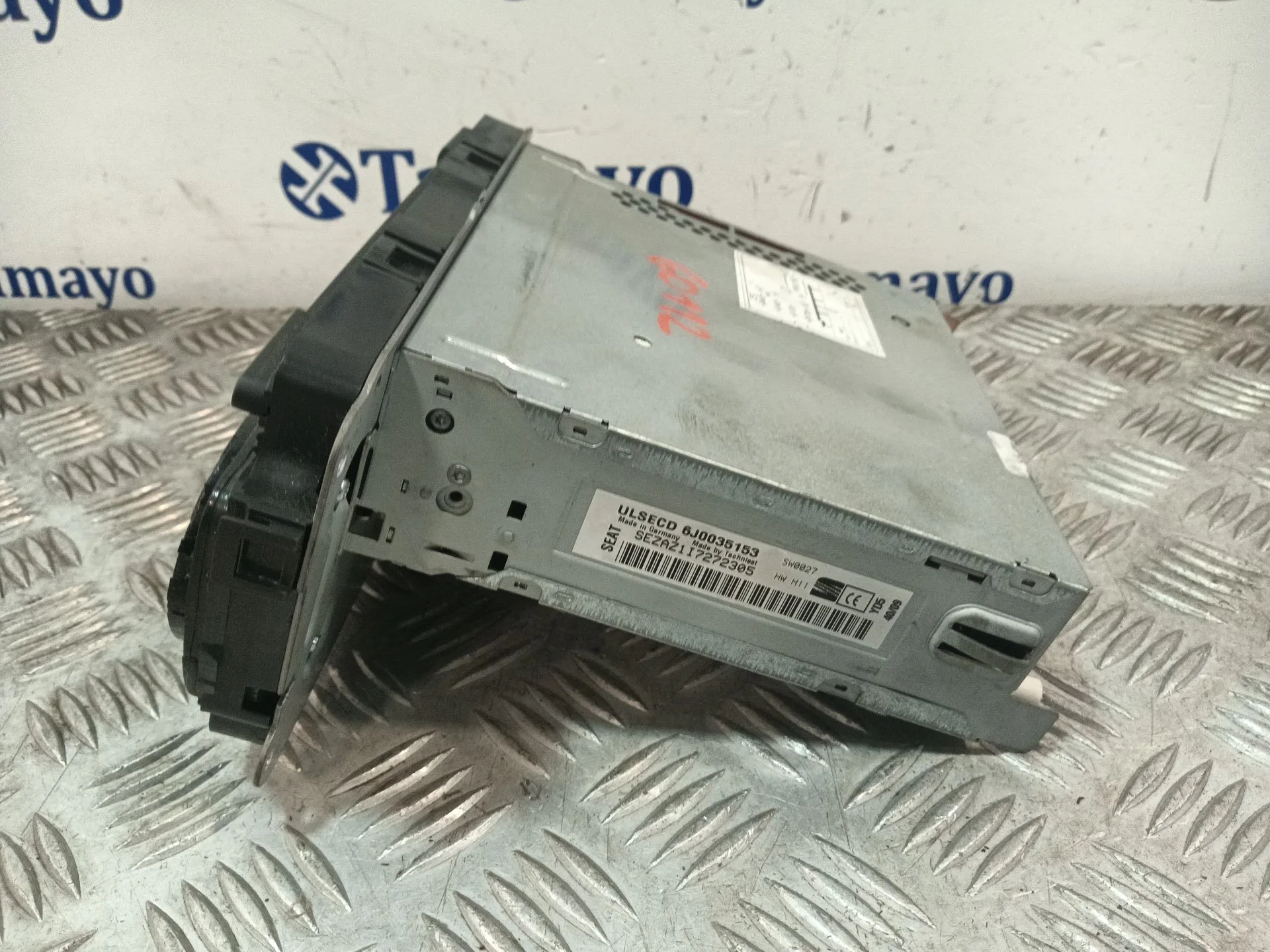 Sistema Audio / Radio Cd para Seat Ibiza Iv (6J5, 6P1)
