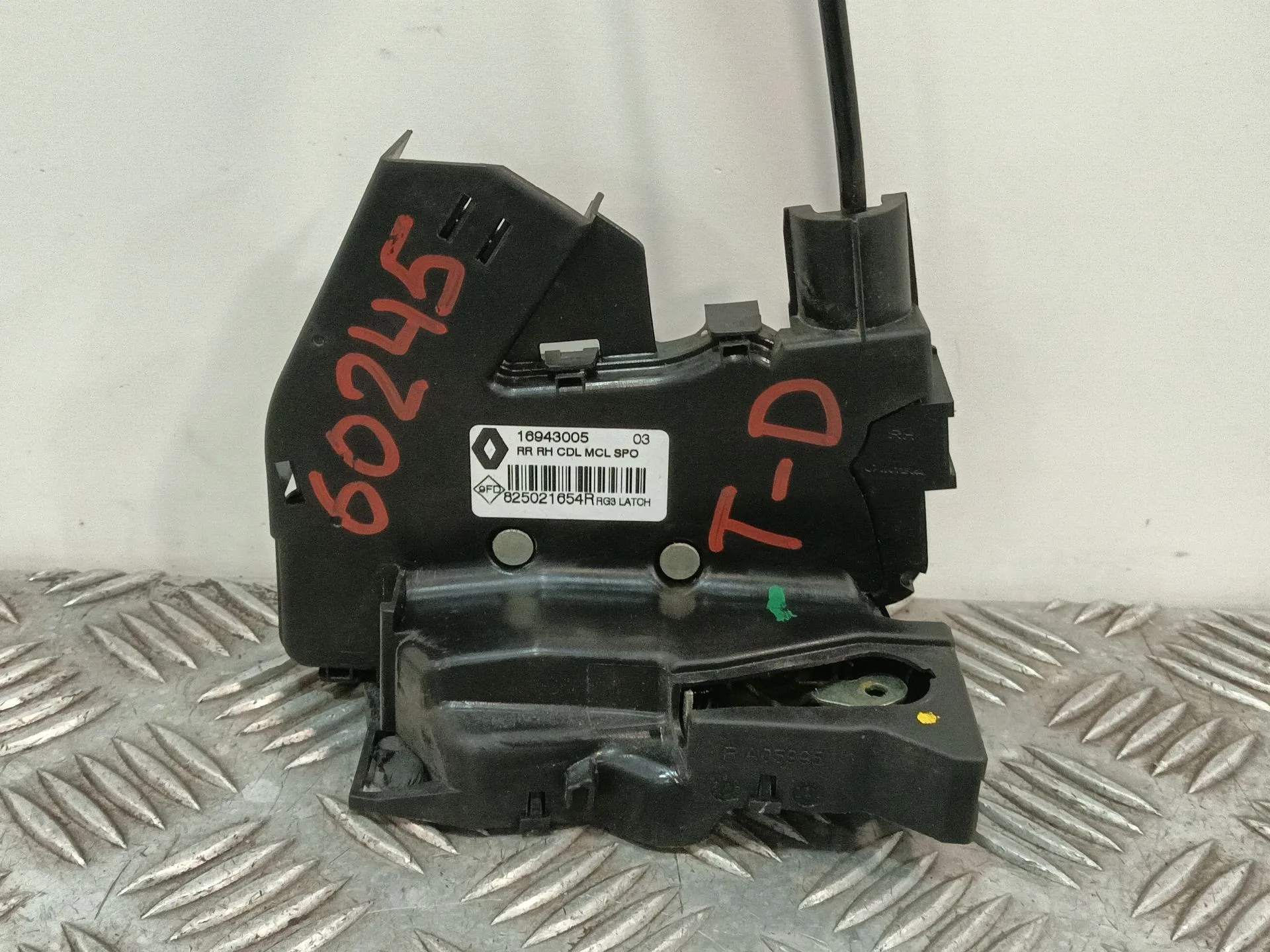 Cerradura Puerta Trasera Derecha para Renault Scenic Iv (J9_)