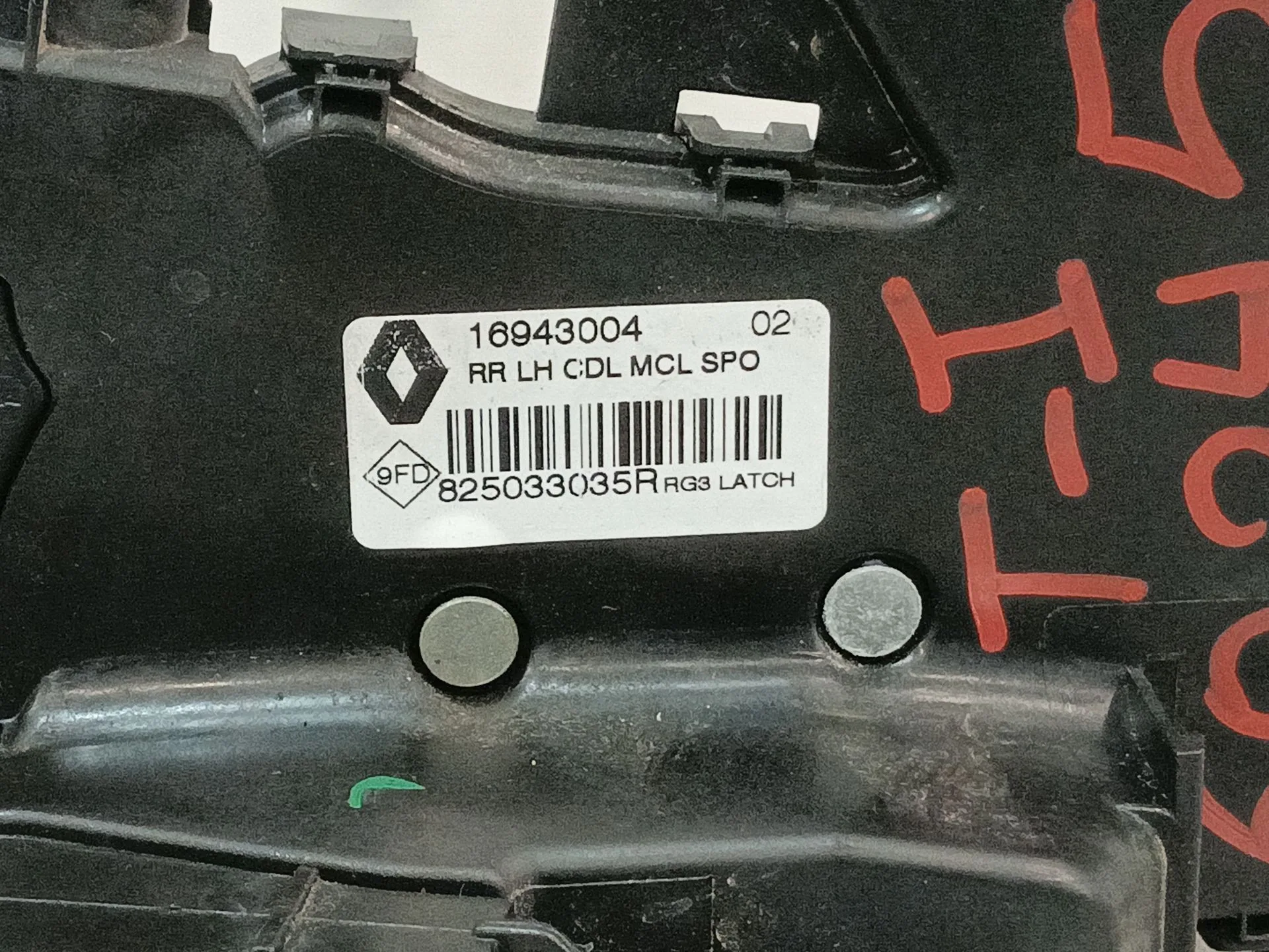 Cerradura Puerta Trasera Izquierda para Renault Scenic Iv (J9_)