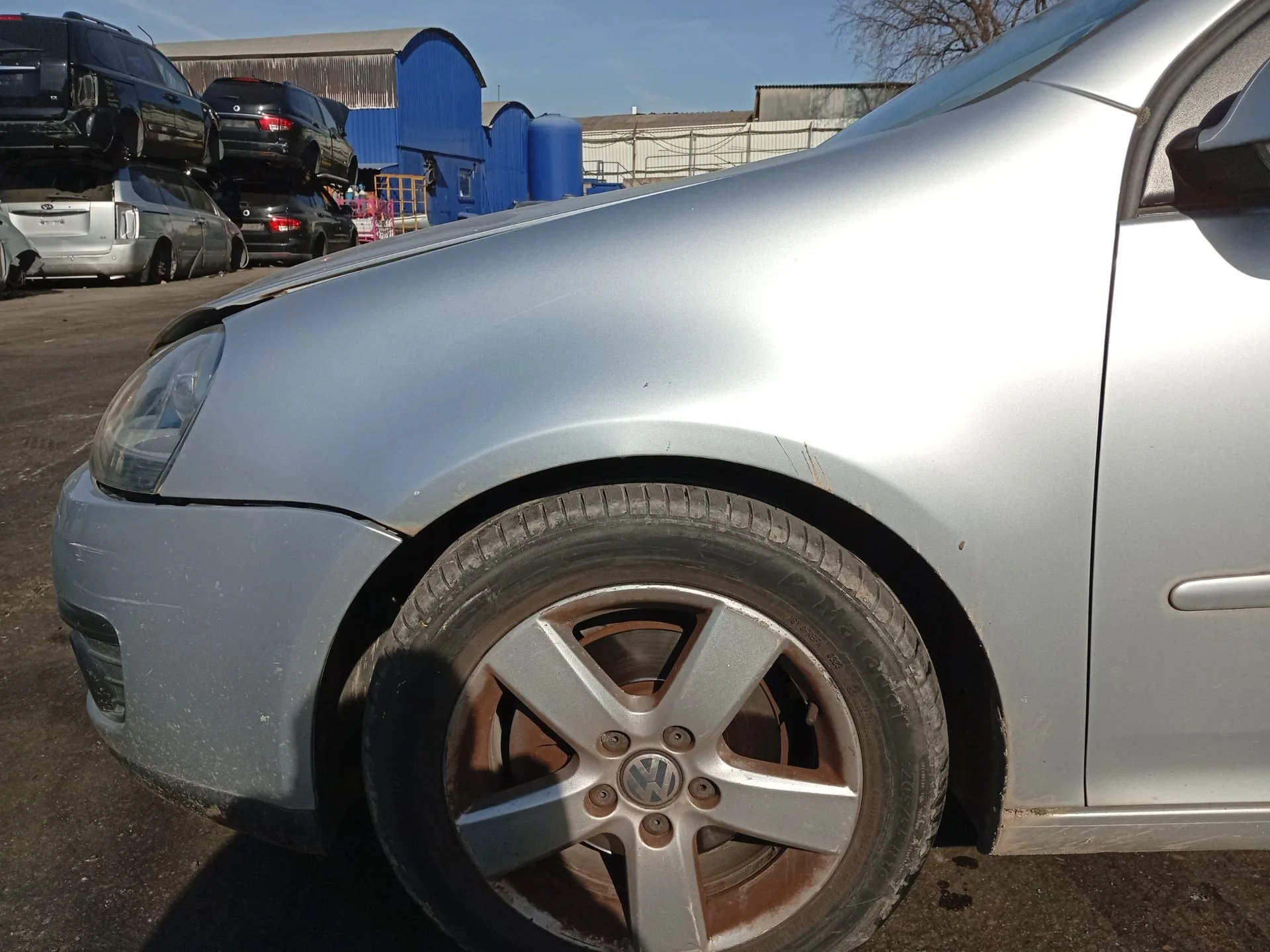 Aleta Delantera Izquierda para Volkswagen Golf V (1K1)