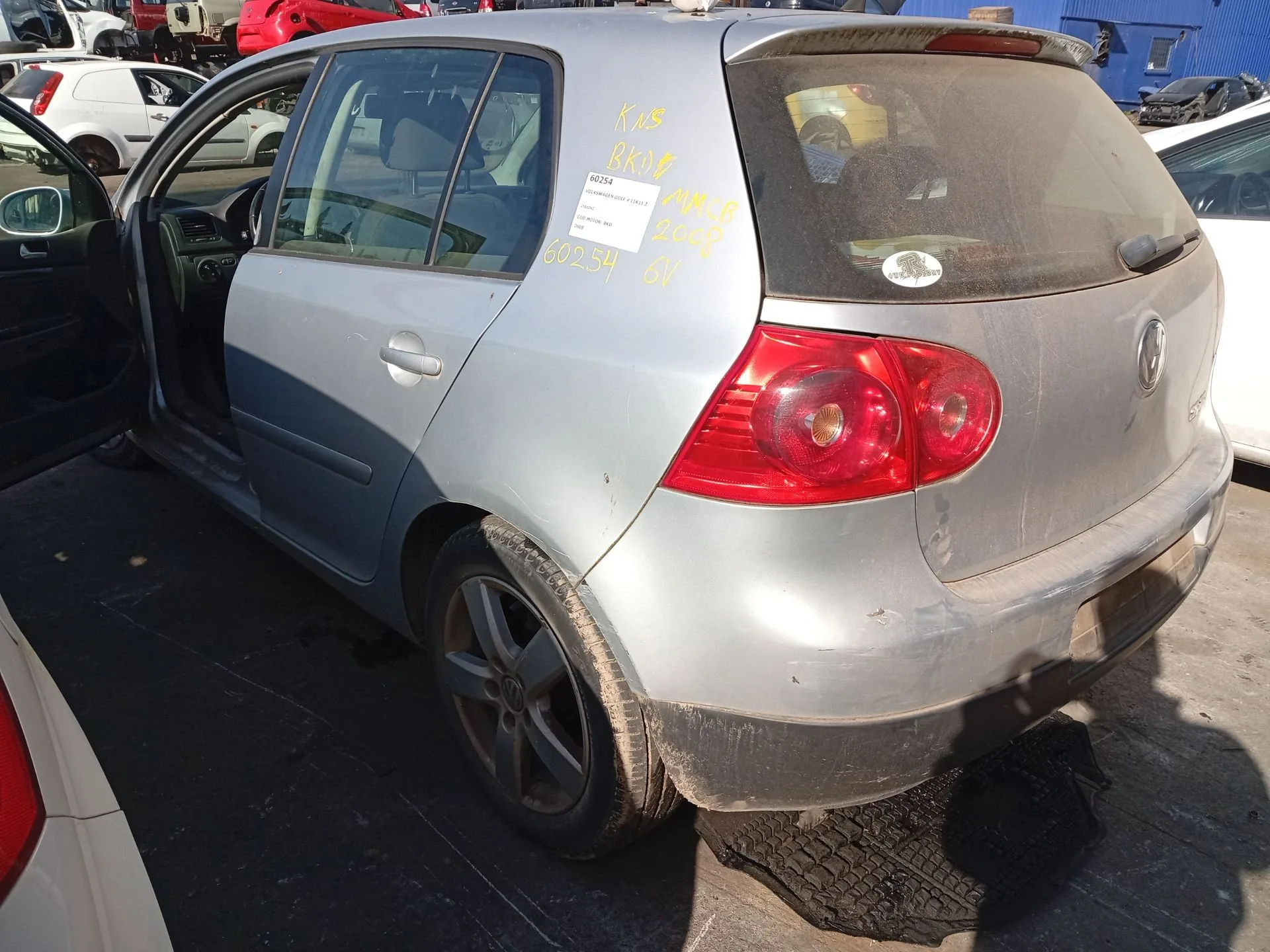 Amortiguador Trasero Izquierdo para Volkswagen Golf V (1K1)