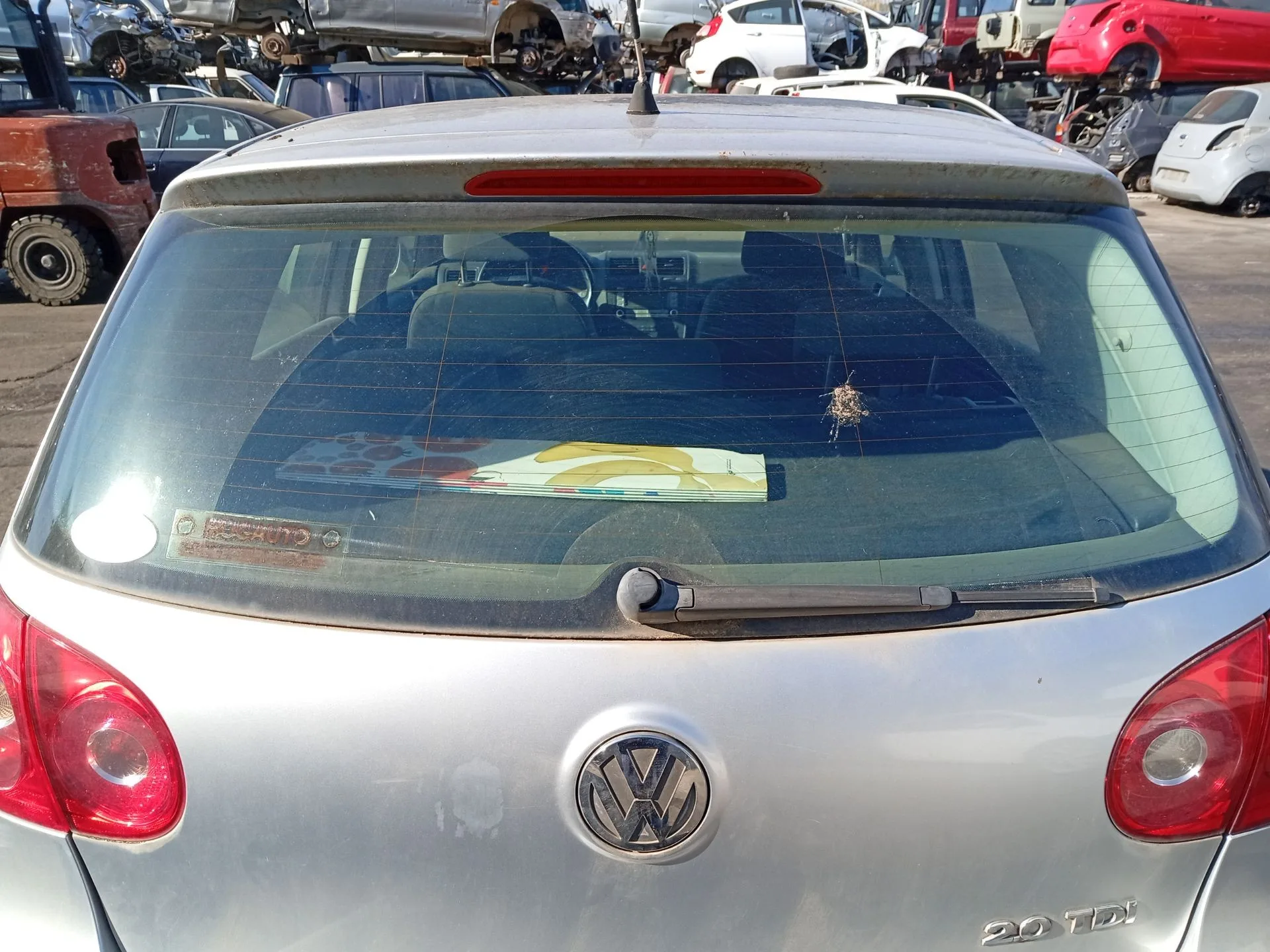 Brazo Limpia Trasero para Volkswagen Golf V (1K1)