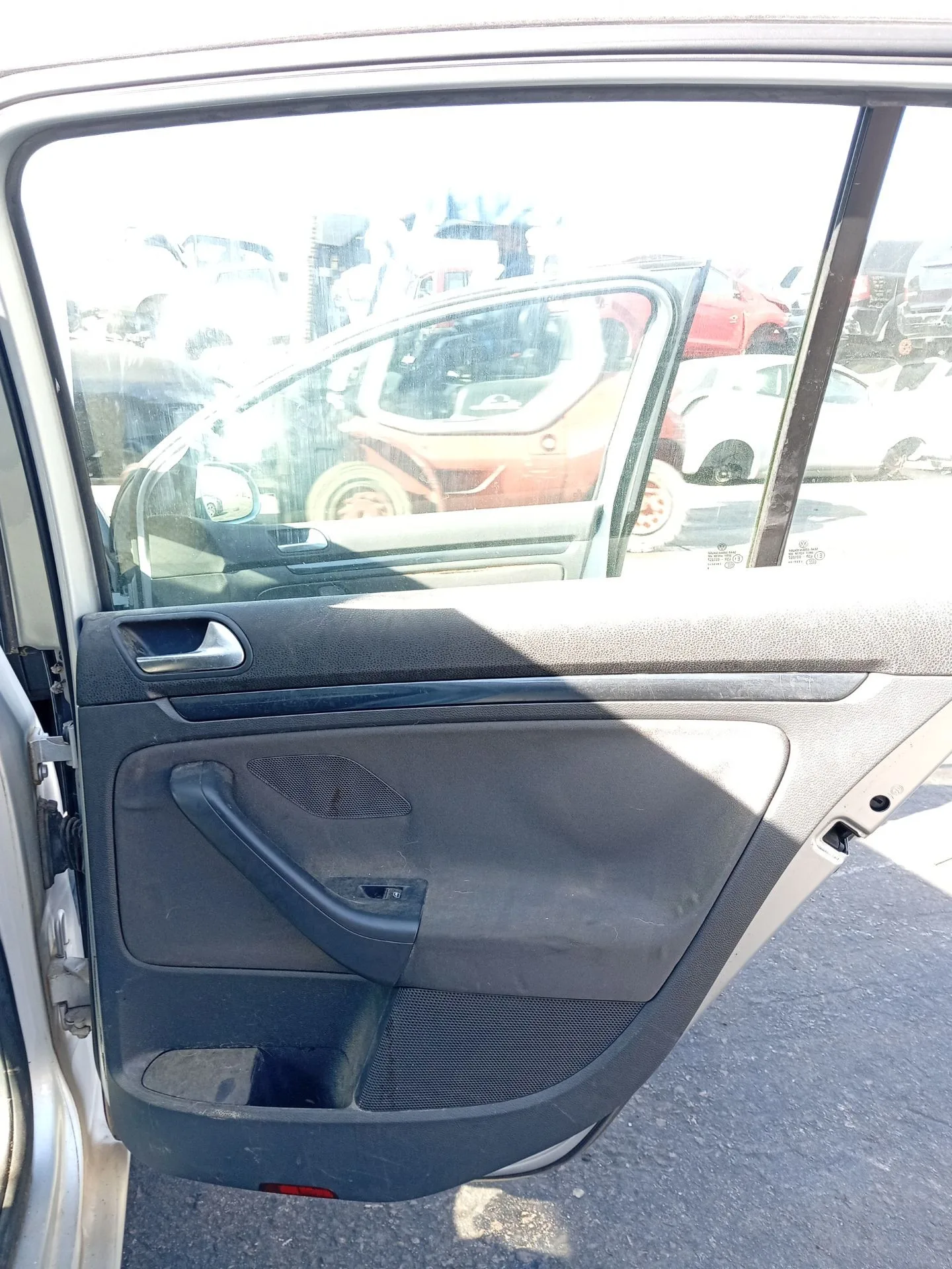 Elevalunas Trasero Derecho para Volkswagen Golf V (1K1)