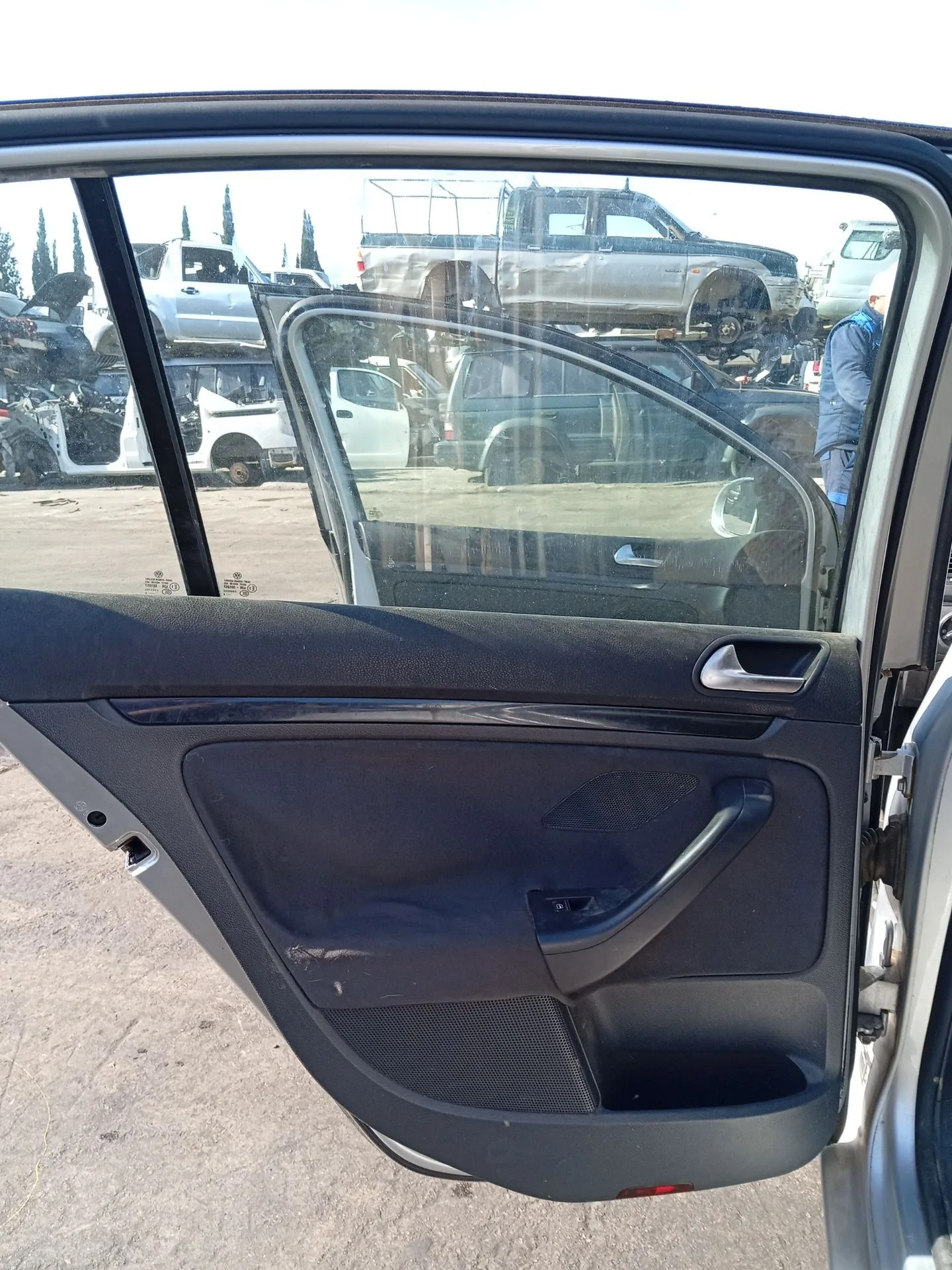 Elevalunas Trasero Izquierdo para Volkswagen Golf V (1K1)