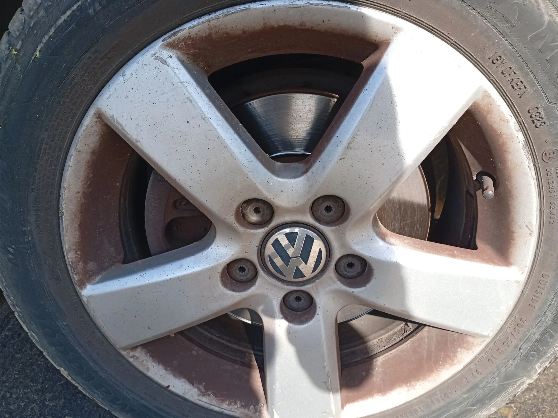 Pinza Freno Delantera Izquierda para Volkswagen Golf V (1K1)