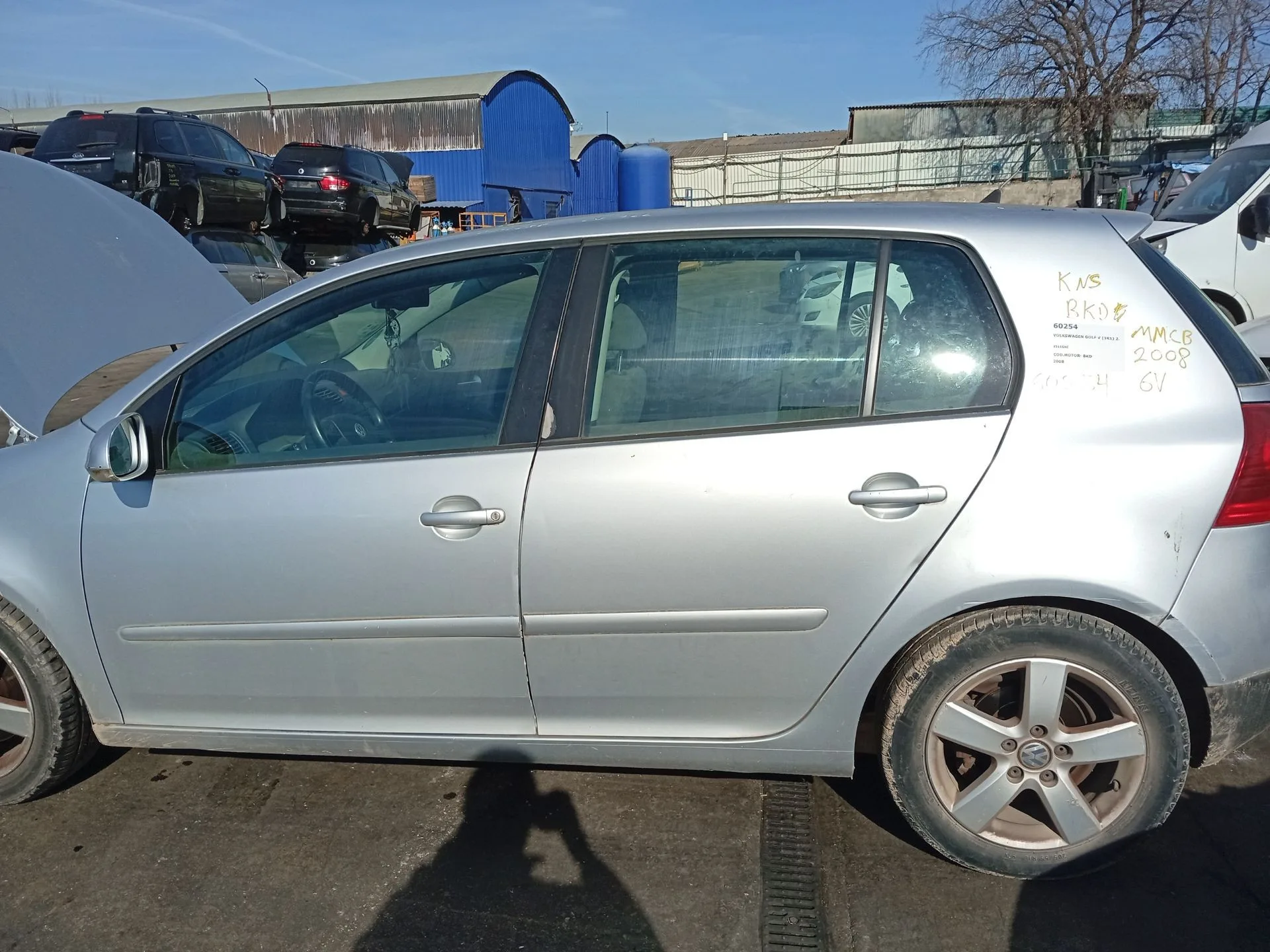 Puerta Trasera Izquierda para Volkswagen Golf V (1K1)