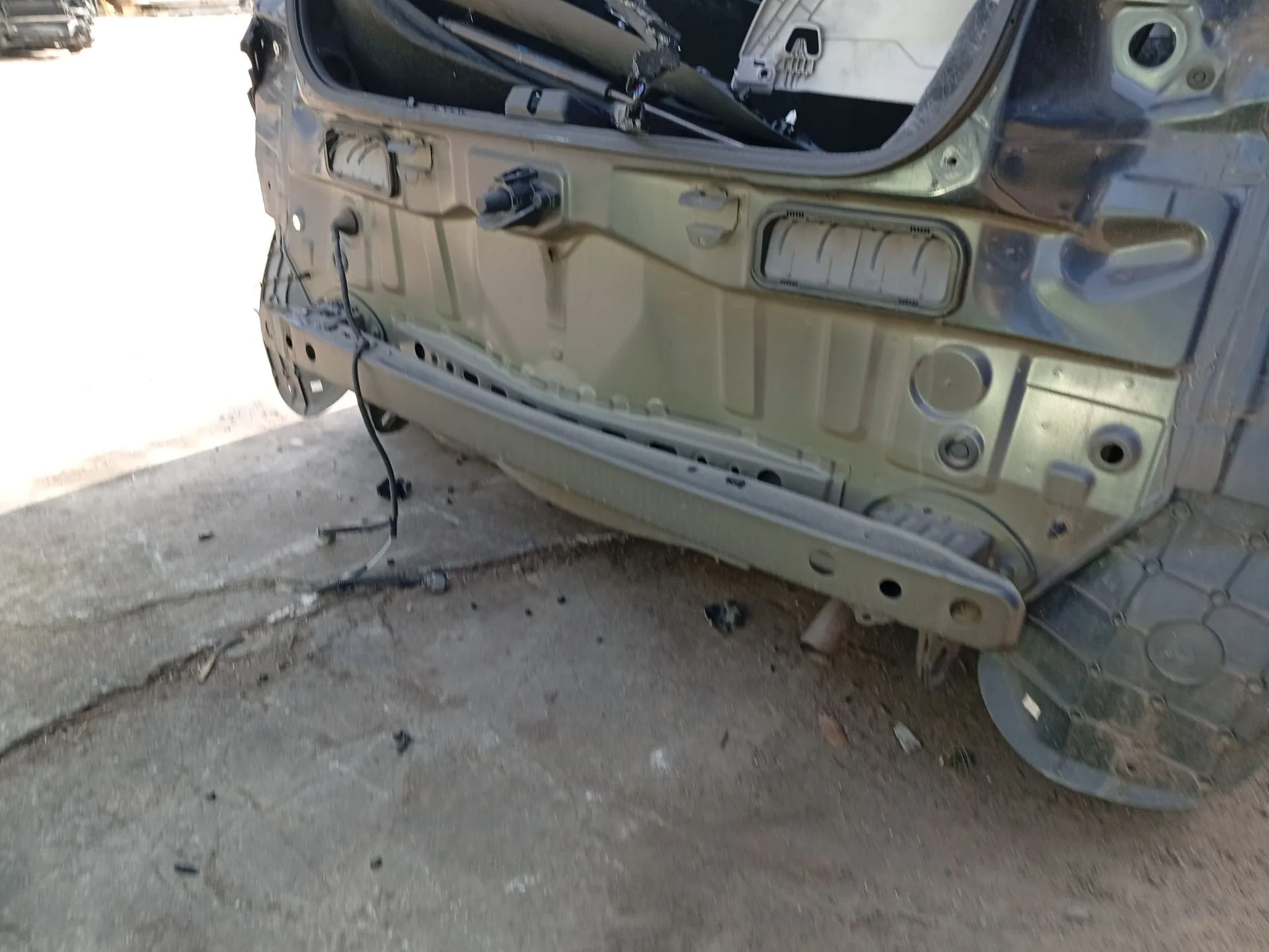 Refuerzo Paragolpes Trasero para Peugeot 108