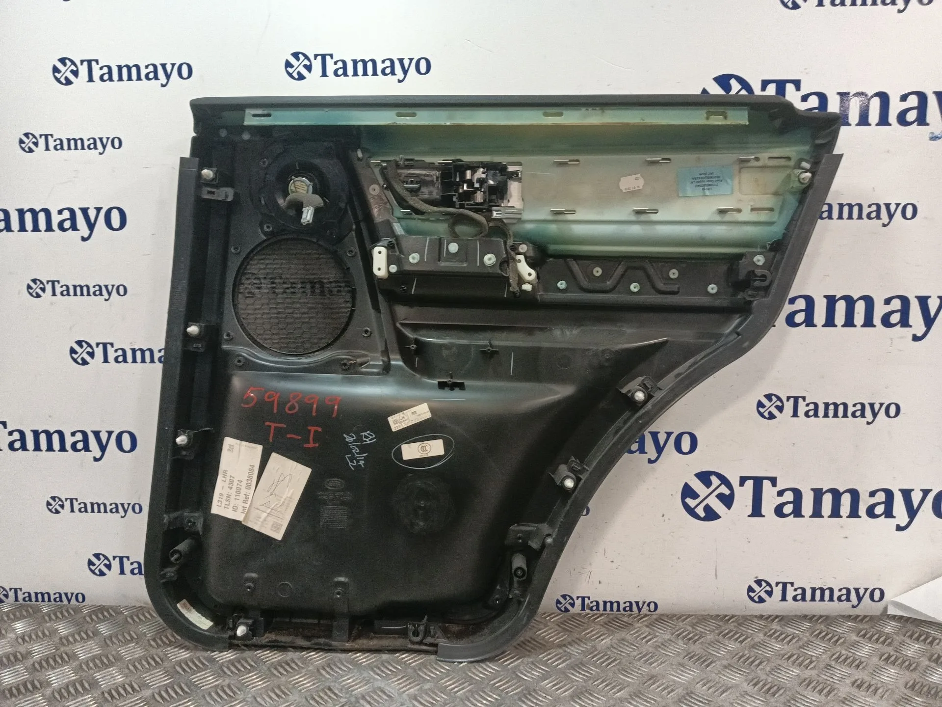 Guarnecido Puerta Trasera Izquierda para Land Rover Discovery Iv (L319)