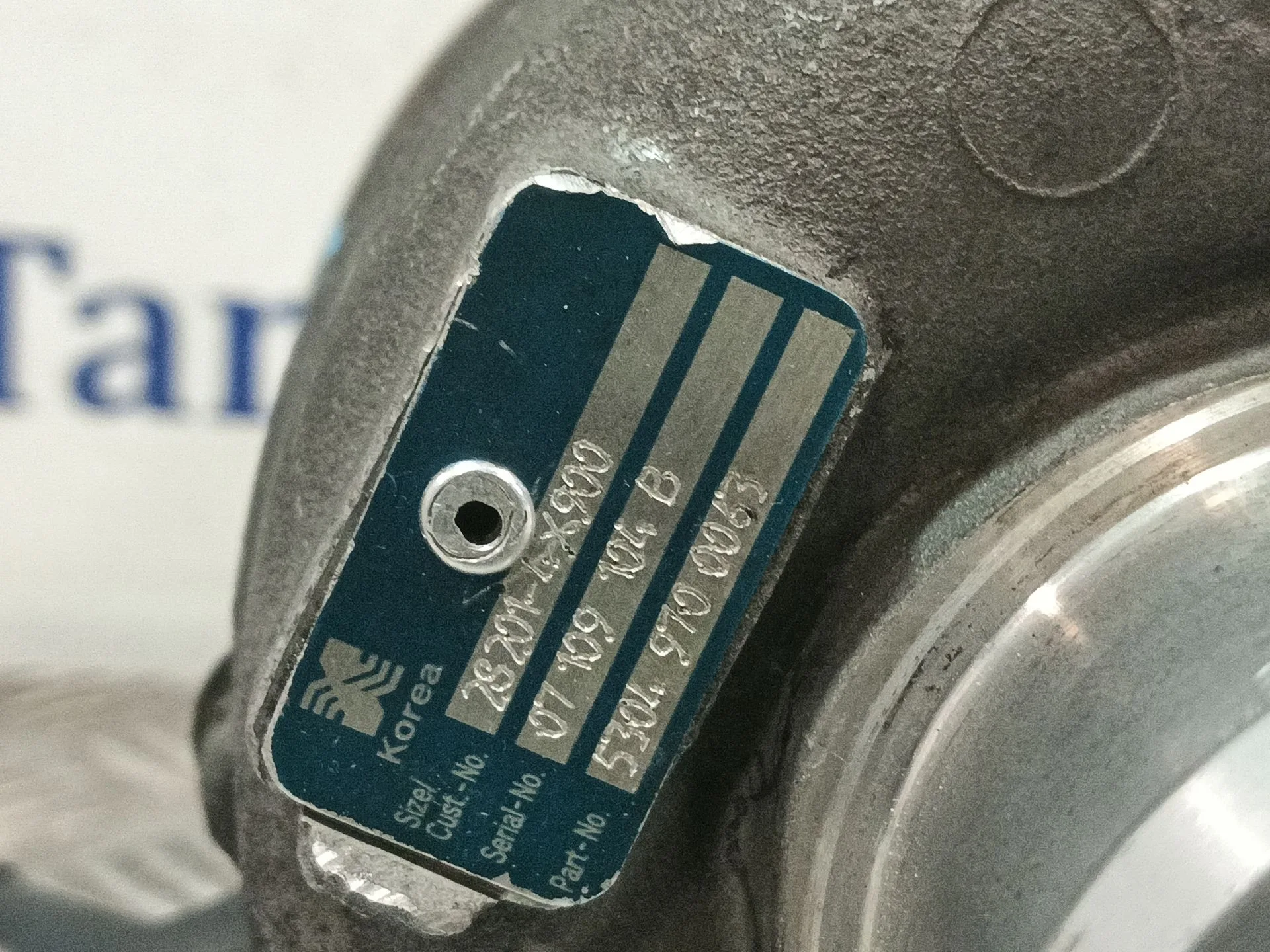 Turbocompresor para Kia Carnival