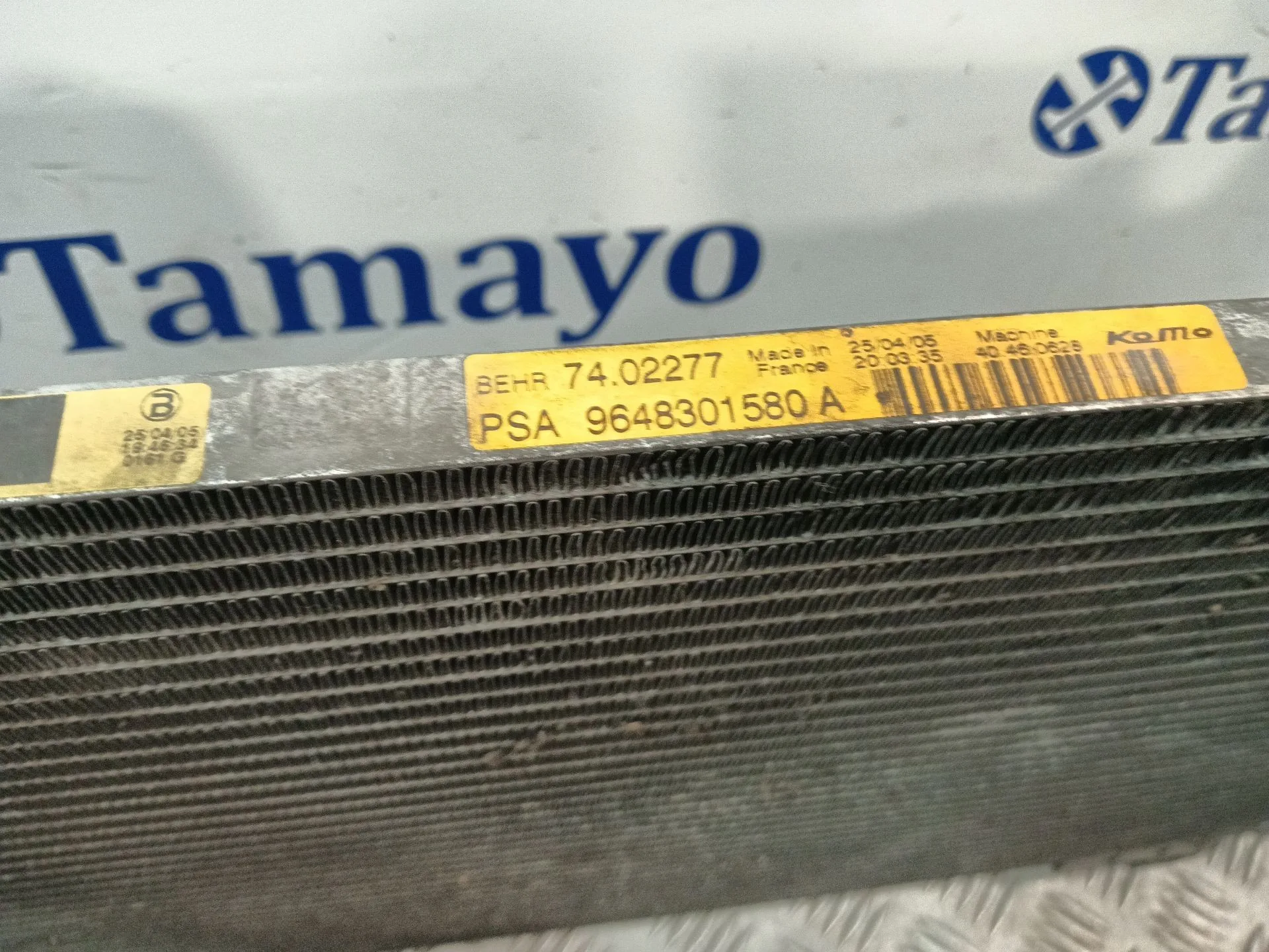 Condensador / Radiador Aire Acondicionado para Peugeot 206 Cc