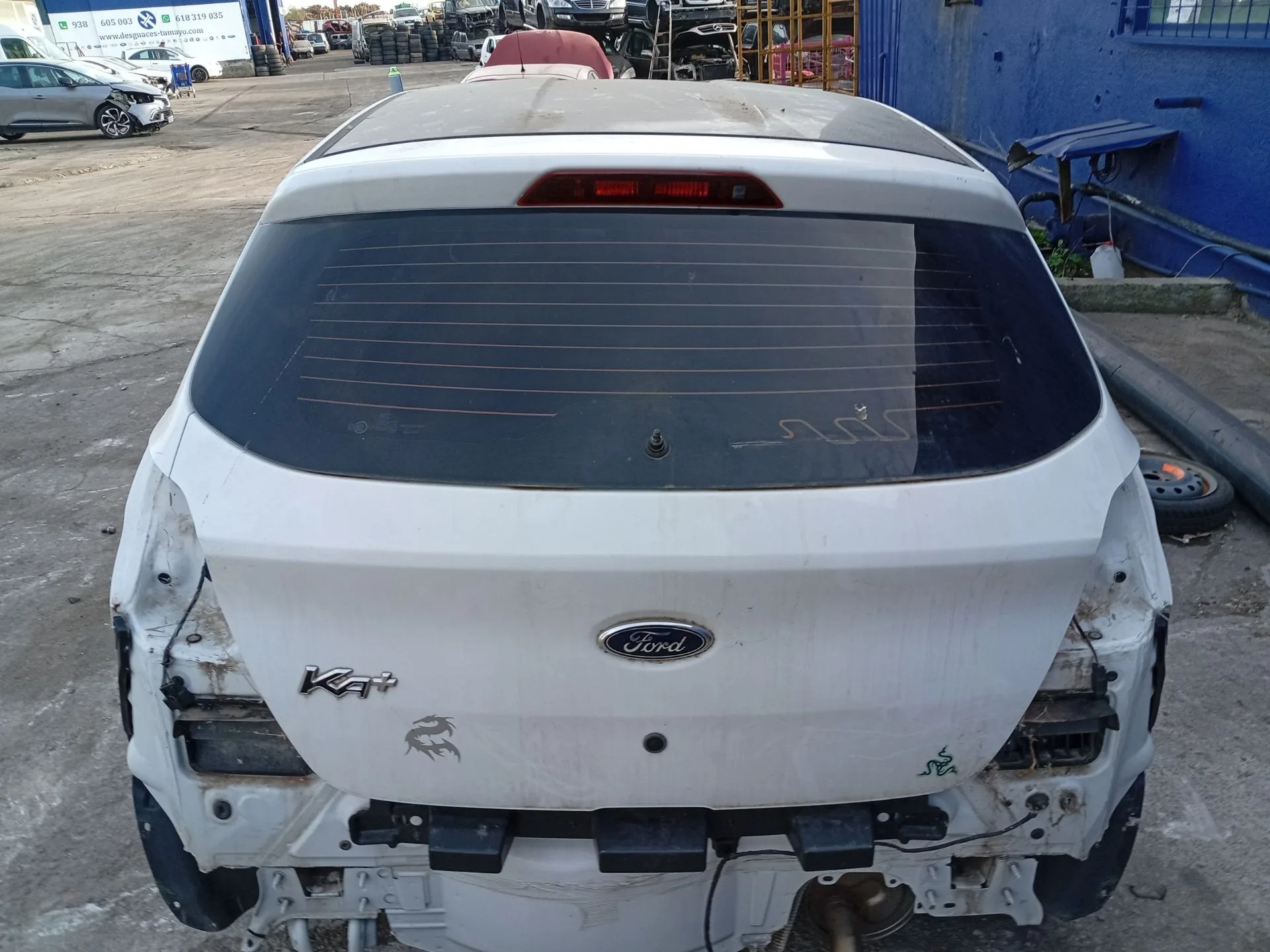 Porton Trasero para Ford Ka+