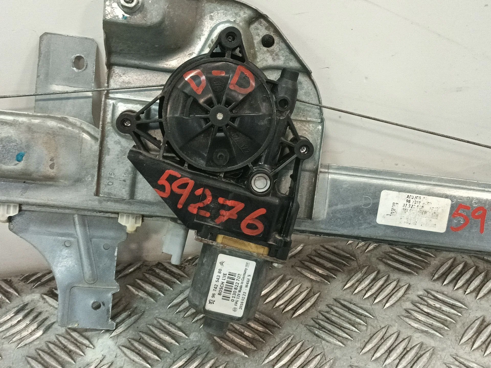 Elevalunas Delantero Derecho para Peugeot 208 I (Ca_, Cc_)