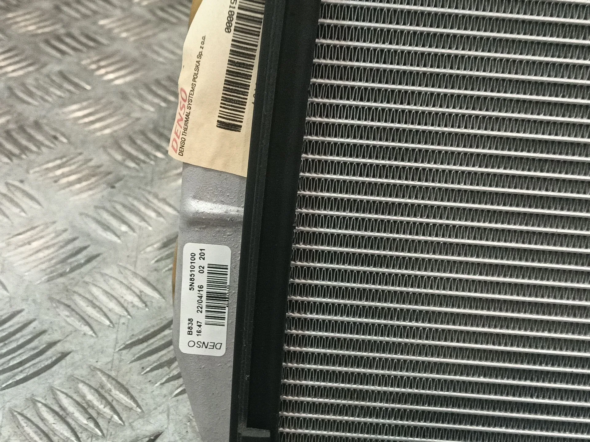 Radiador Calefaccion / Aire Acondicionado para Fiat 500 (312_)