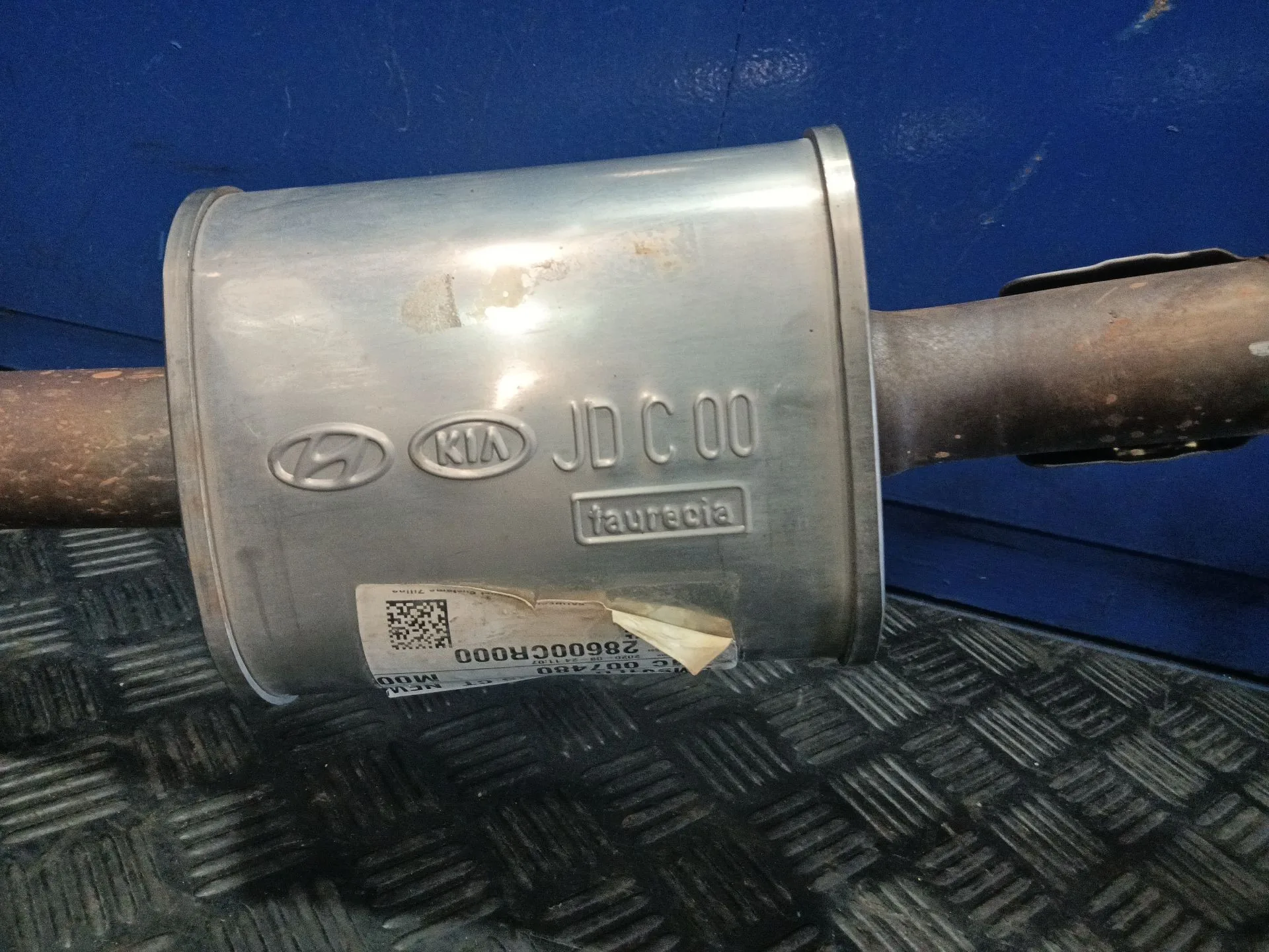 Tubo Escape Central para Kia Xceed (Cd)