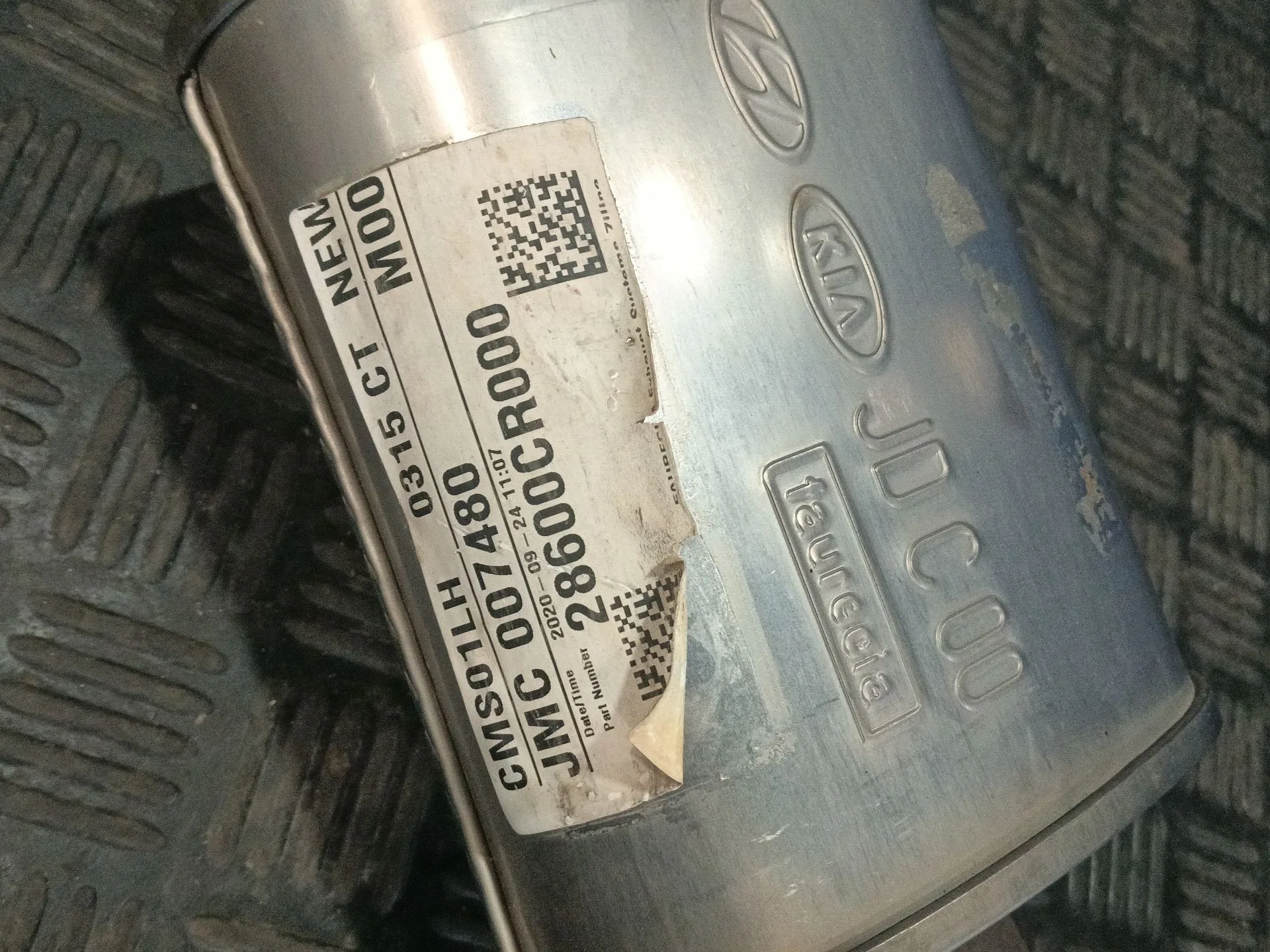 Tubo Escape Central para Kia Xceed (Cd)