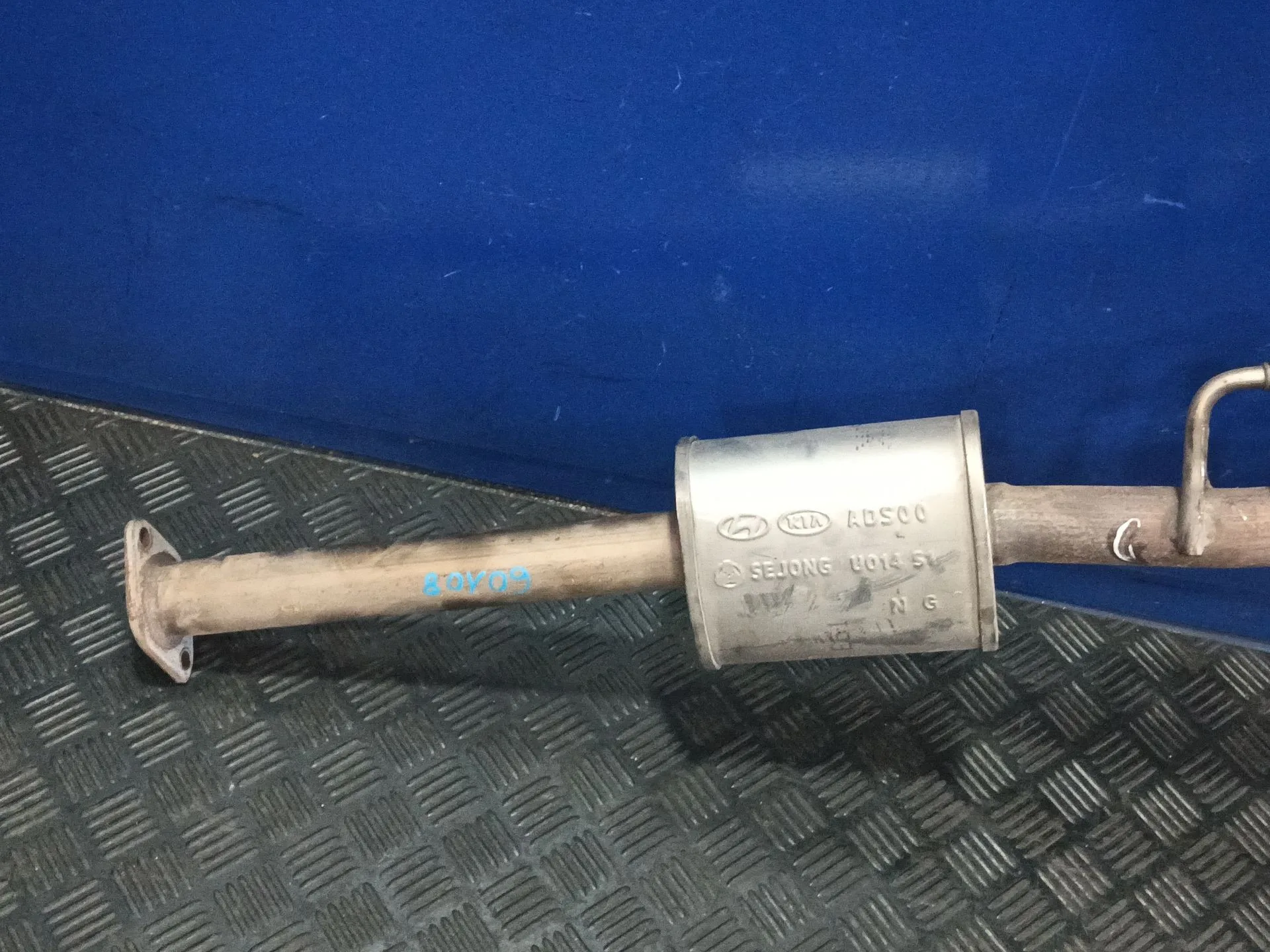 Tubo Escape Central para Hyundai Ioniq (Ae)
