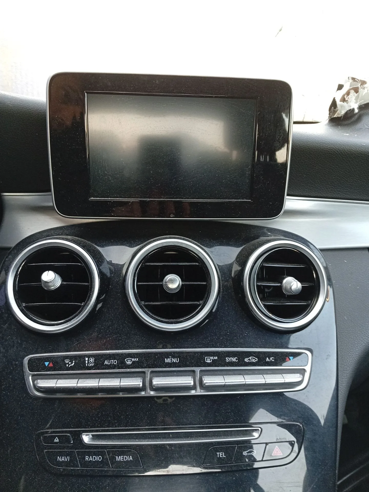 Pantalla / Mando Multifuncion para Mercedes-Benz Clase C (W205)
