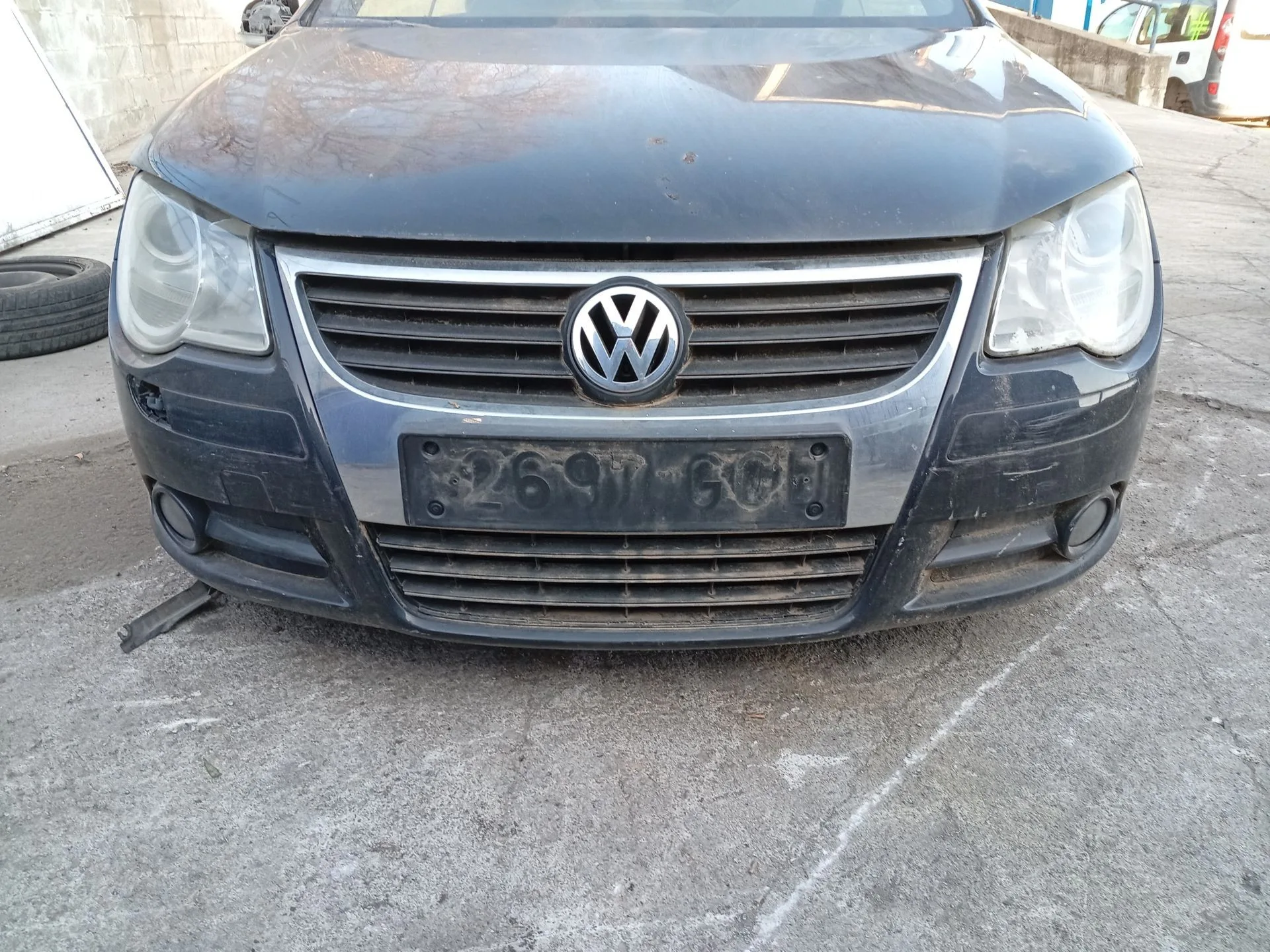 Refuerzo Paragolpes Delantero para Volkswagen Eos (1F7, 1F8)