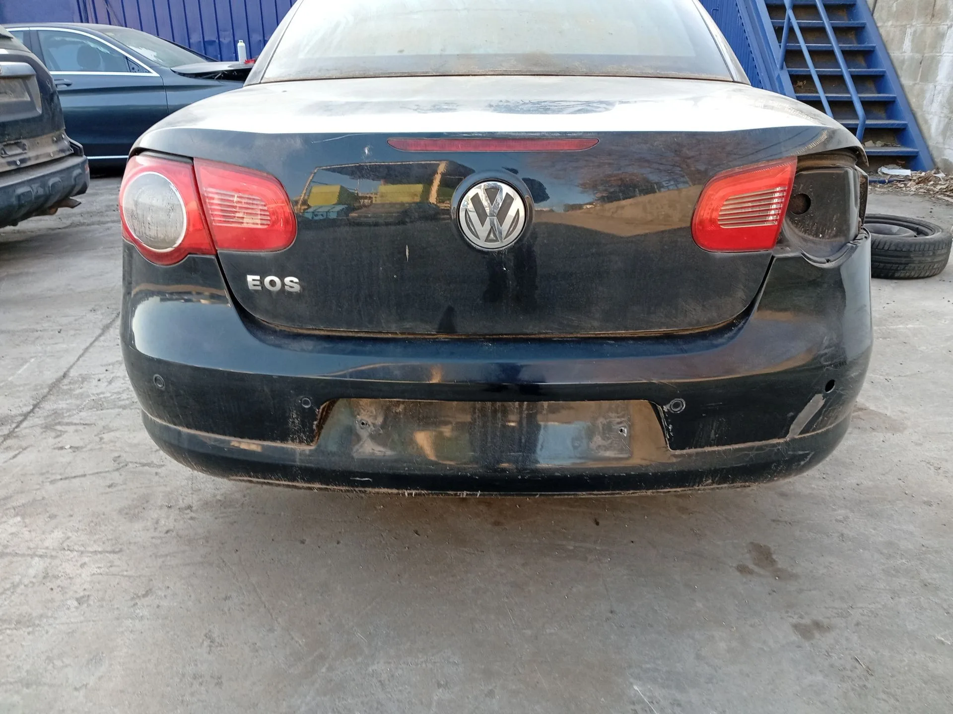 Refuerzo Paragolpes Trasero para Volkswagen Eos (1F7, 1F8)