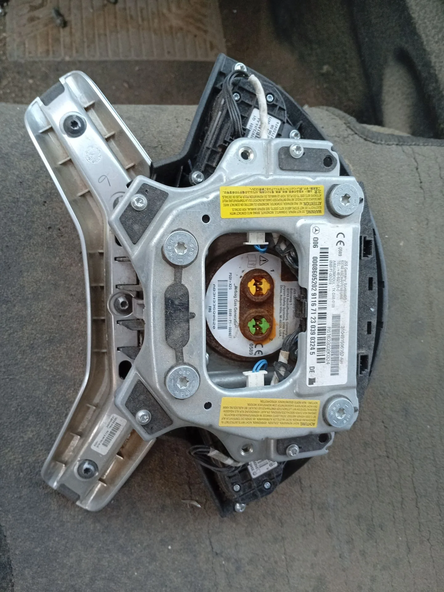 Airbag Delantero Izquierdo para Mercedes-Benz Clase M (W164)