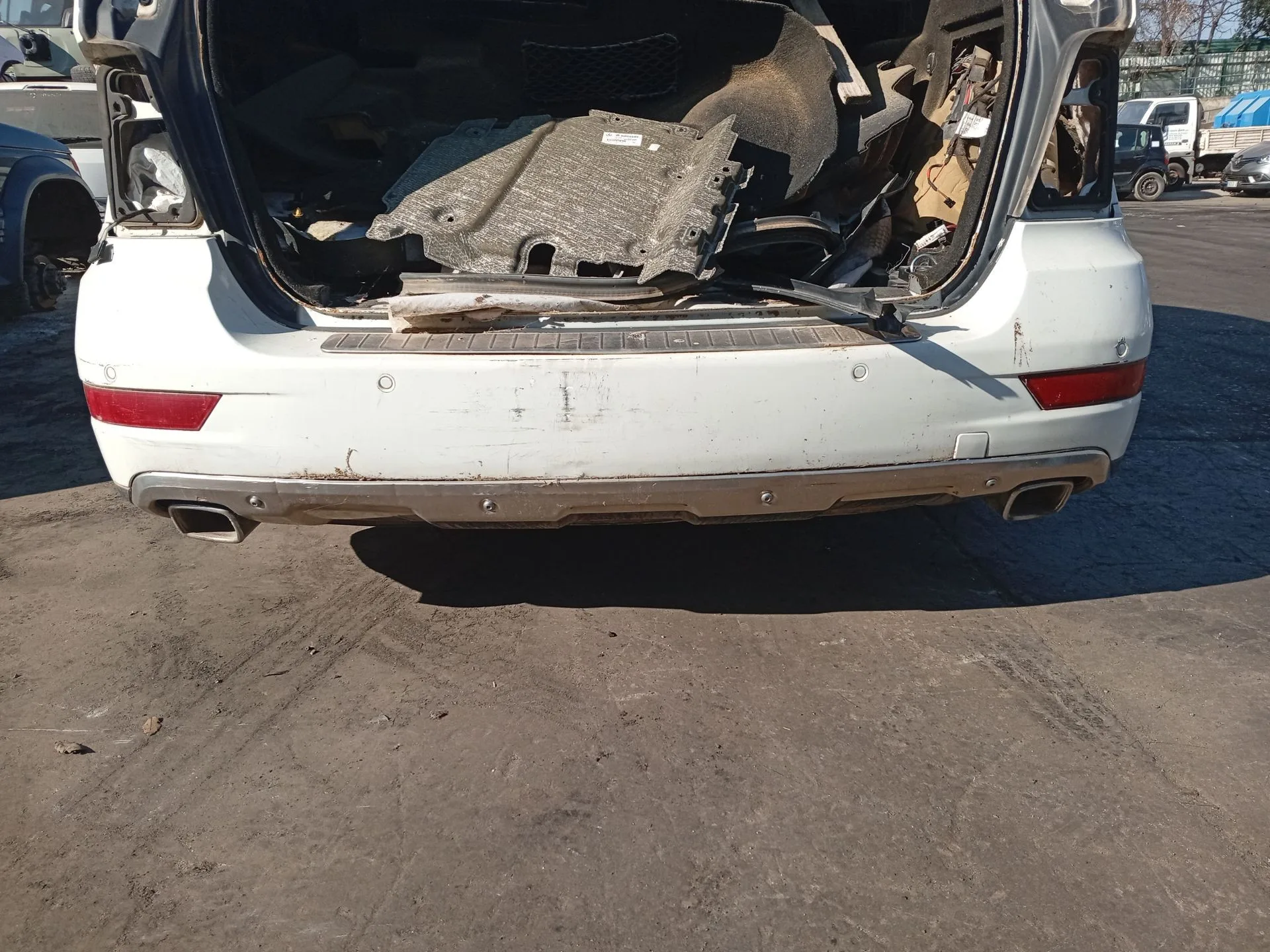 Refuerzo Paragolpes Trasero para Mercedes-Benz Clase M (W164)