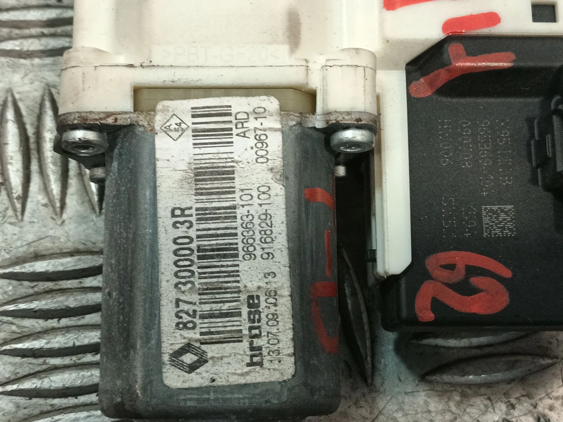 Elevalunas Trasero Derecho para Renault Megane Iii Hatchback (Bz0/1_, B3_)