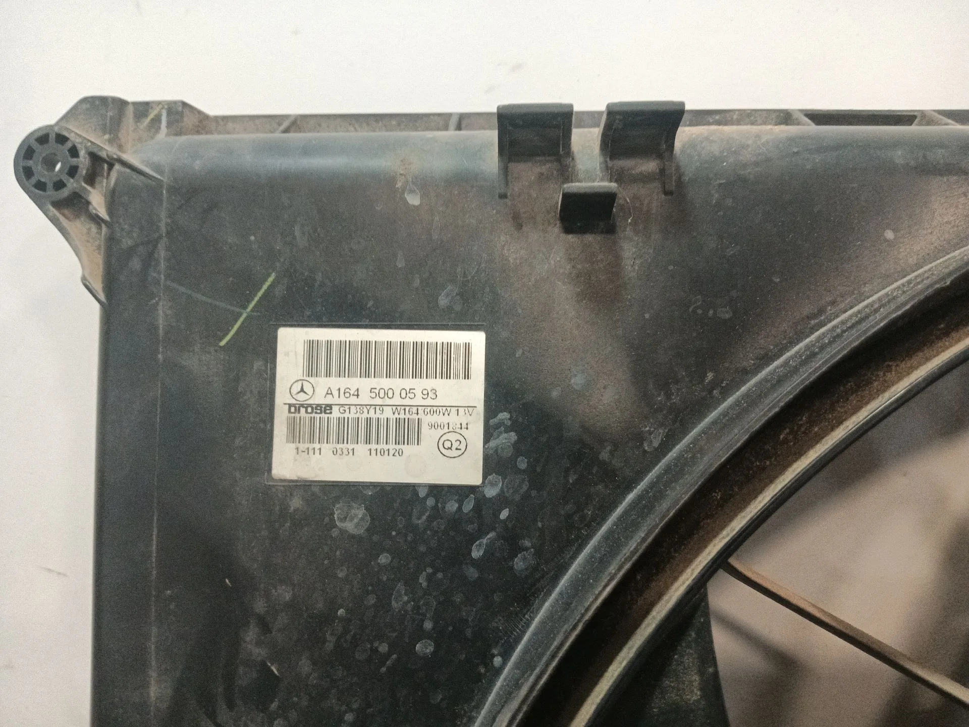 Electroventilador para Mercedes-Benz Clase M (W164)