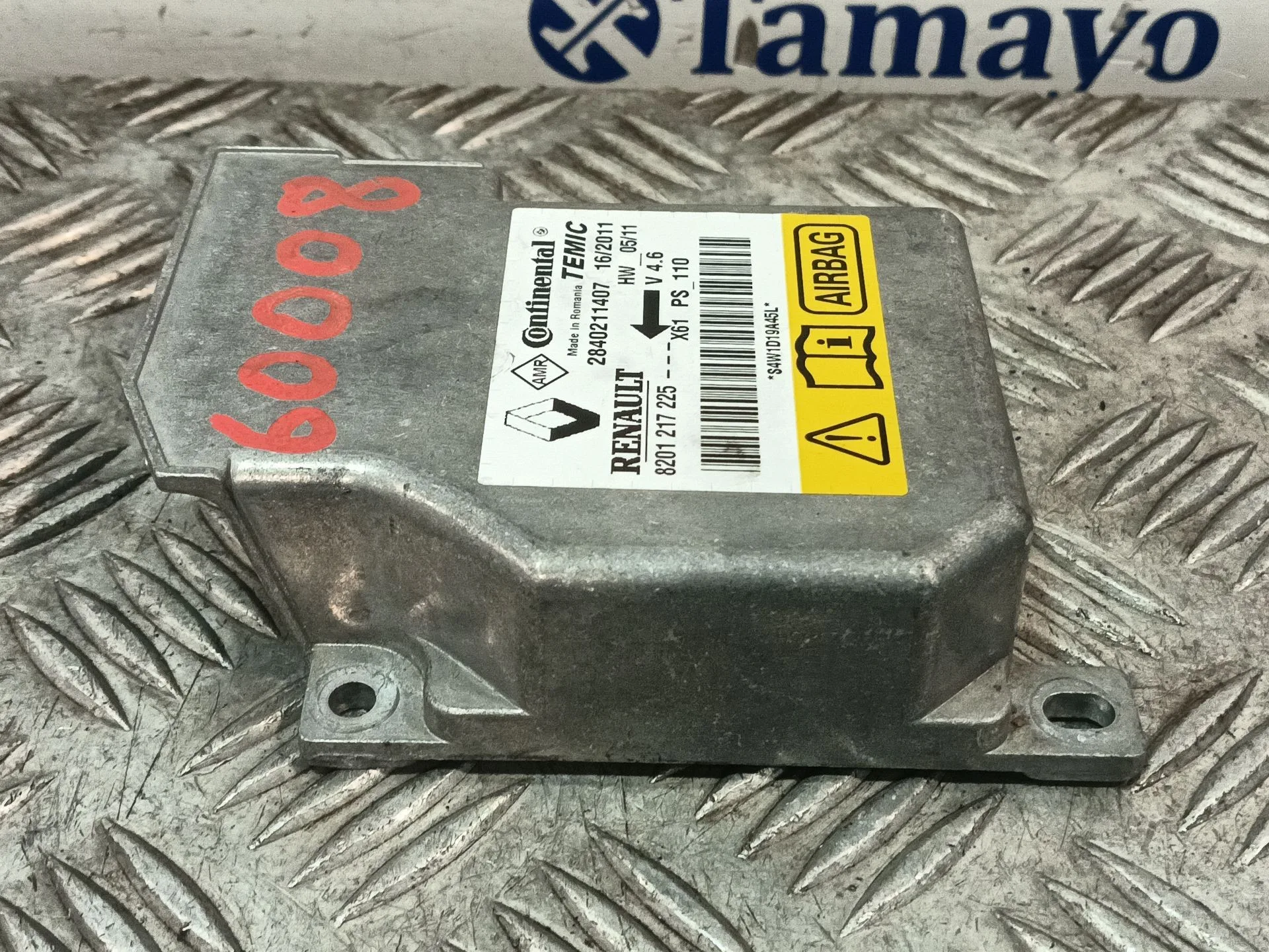 Centralita Airbag para Renault Kangoo / Grand Kangoo Ii (Kw0/1_)