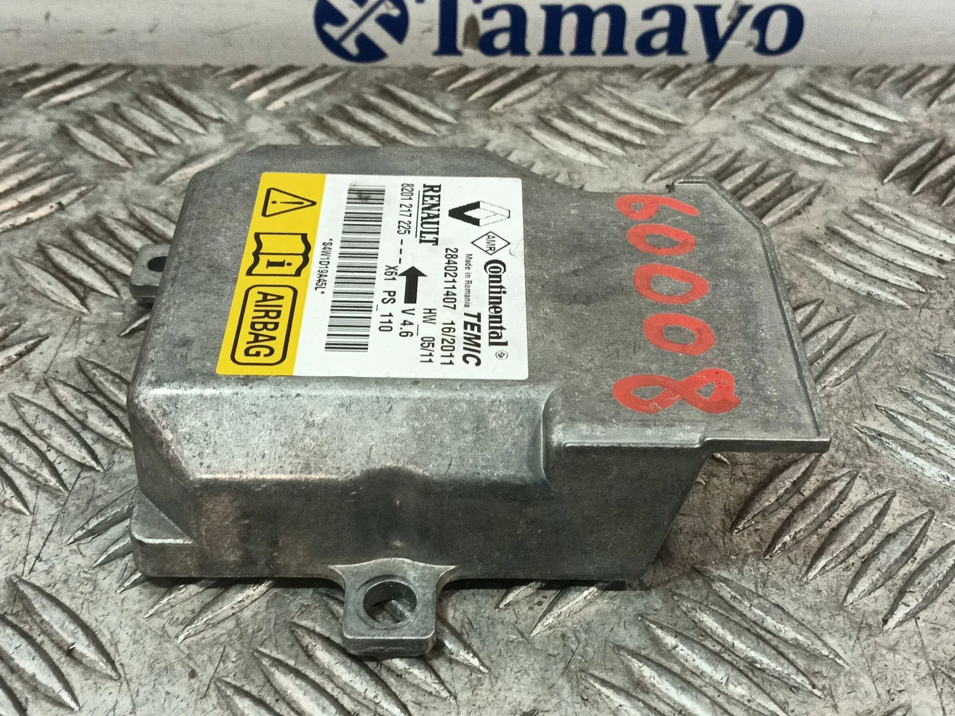 Centralita Airbag para Renault Kangoo / Grand Kangoo Ii (Kw0/1_)